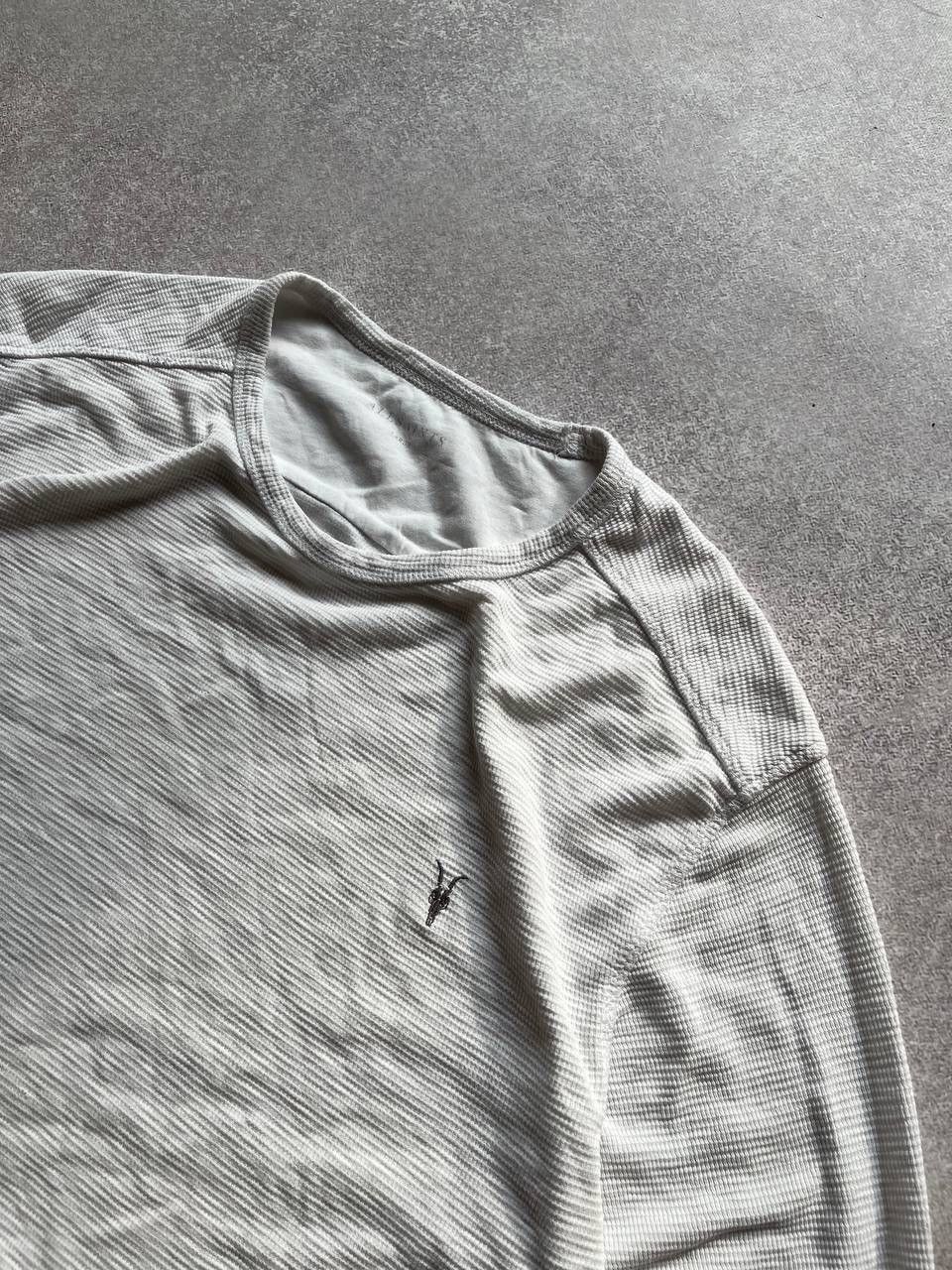 Allsaints × Vintage Vintage Allsaints Waffle Boxy Longsleeve T-shirt L Size US L / EU 52-54 / 3 - 4 Thumbnail