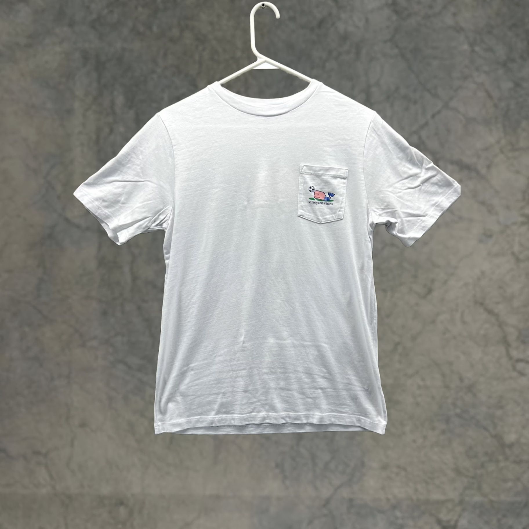 Vineyard Vines Vineyard Vines Shirt Mens XL White Soccer Whale Pocket Tee Tagless Casual Size US XL / EU 56 / 4 - 1 Thumbnail