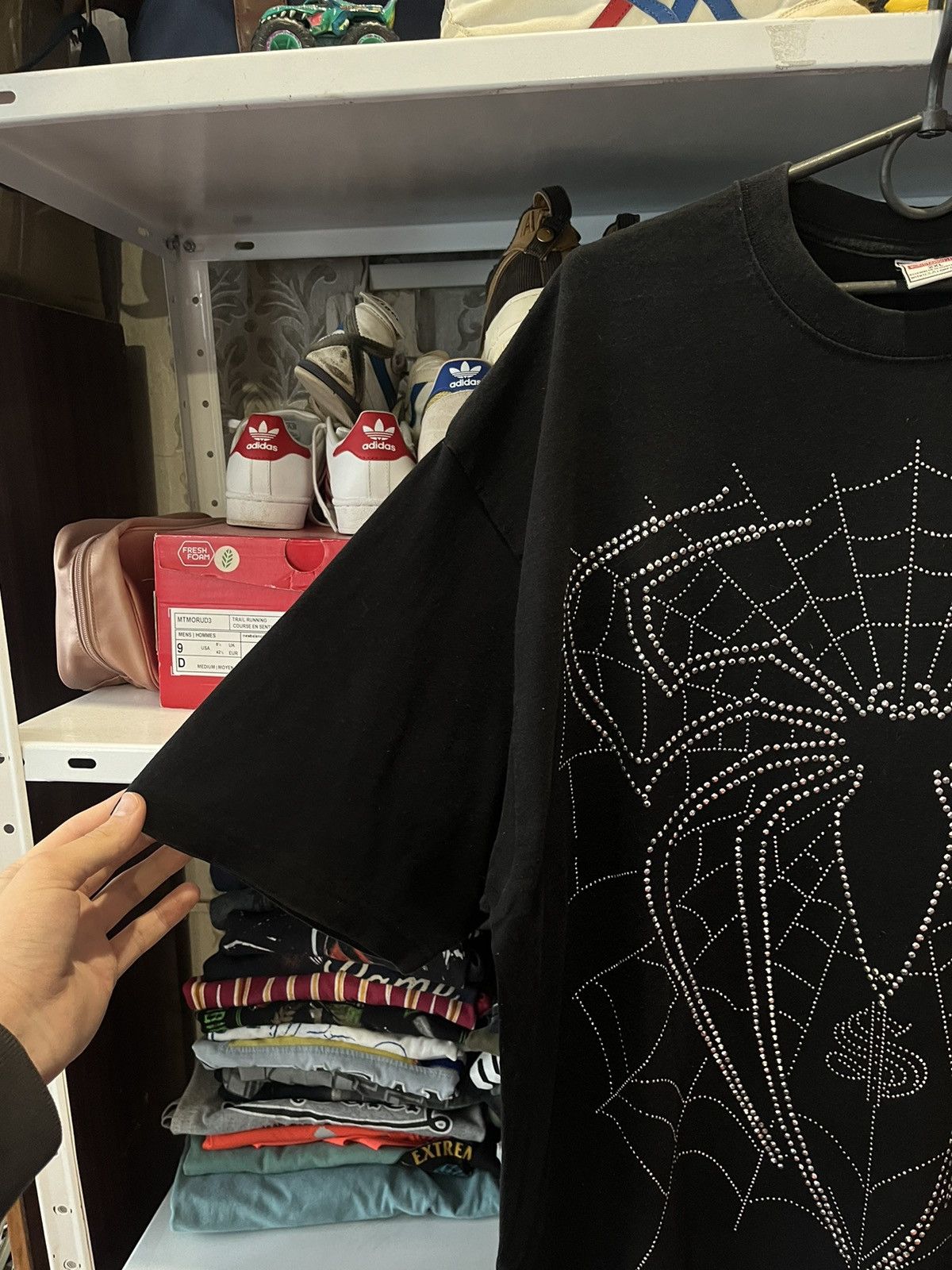 Vintage Rare Vintage Spider Big Logo T Shirt Y2K Size US XXL / EU 58 / 5 - 4 Thumbnail