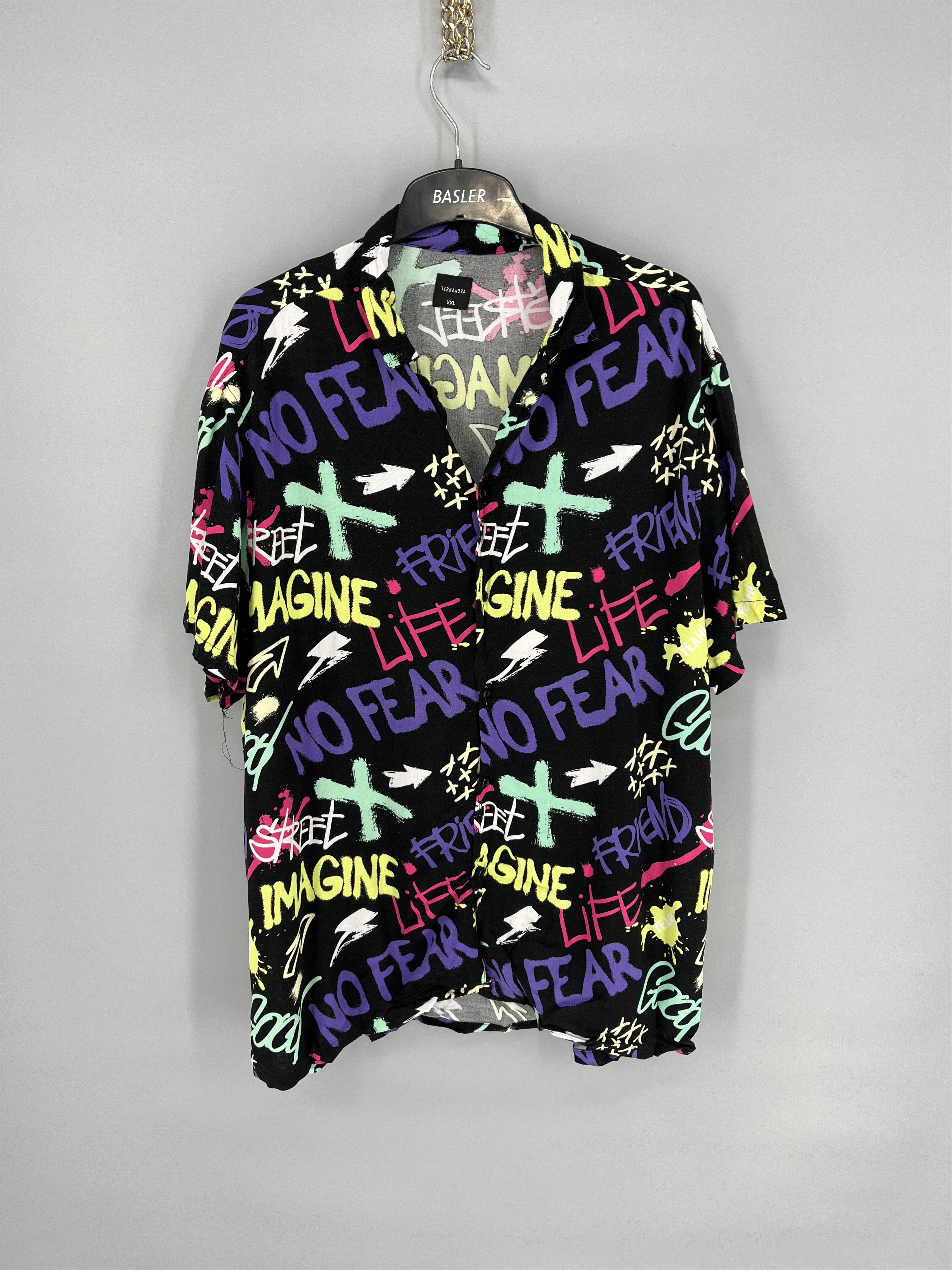 Vintage Vintage Art Streetwear Hawaiian Travis Scott style Size US XXL / EU 58 / 5 - 1 Thumbnail