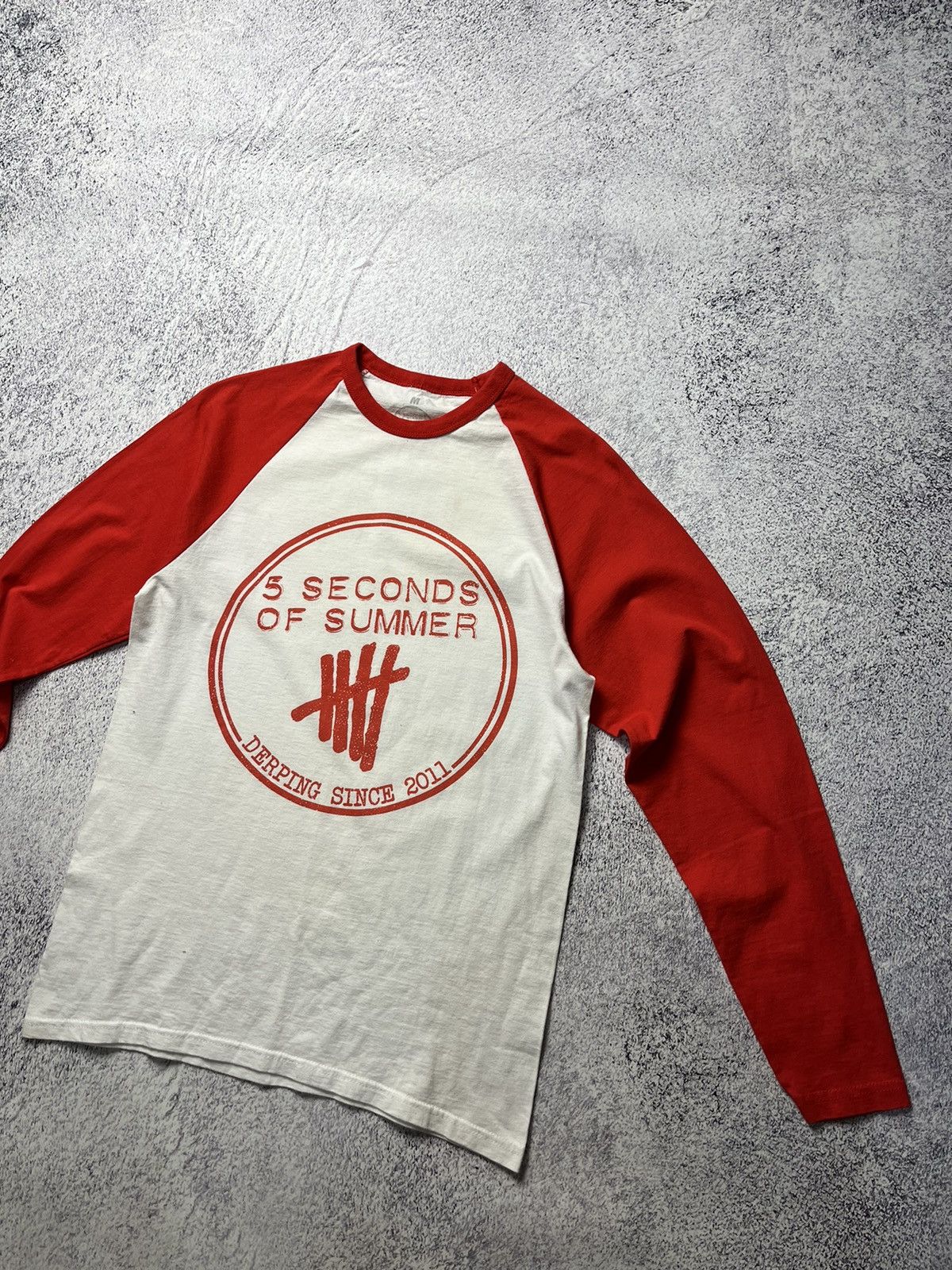 Band Tees 5 Seconds Of Summer Vintage Rock Band Longsleeve Size US M / EU 48-50 / 2 - 9 Thumbnail