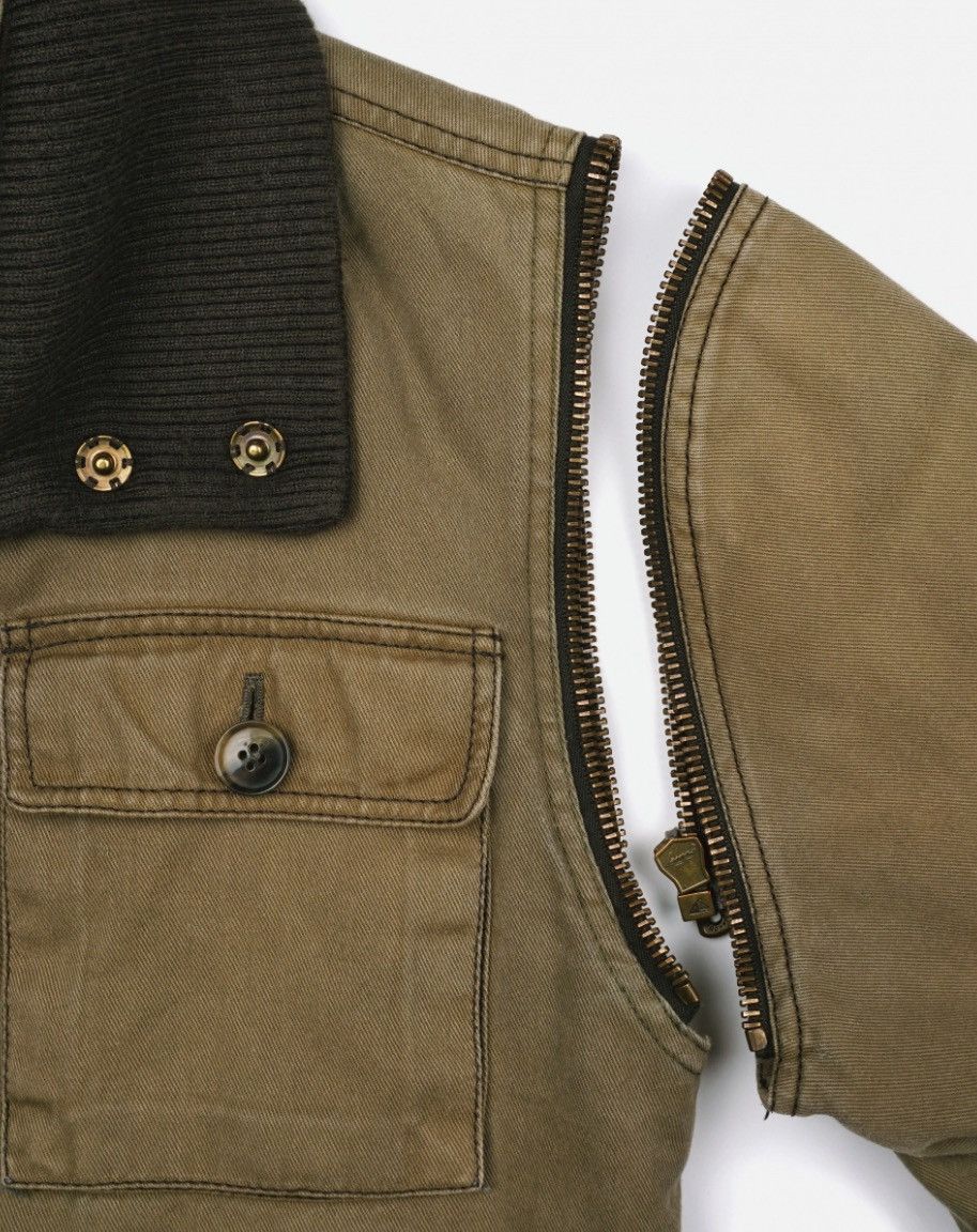 Dolce & Gabbana Dolce & Gabbana AW03 Multi-Zip Bomber Rare!!! Size US M / EU 48-50 / 2 - 4 Thumbnail