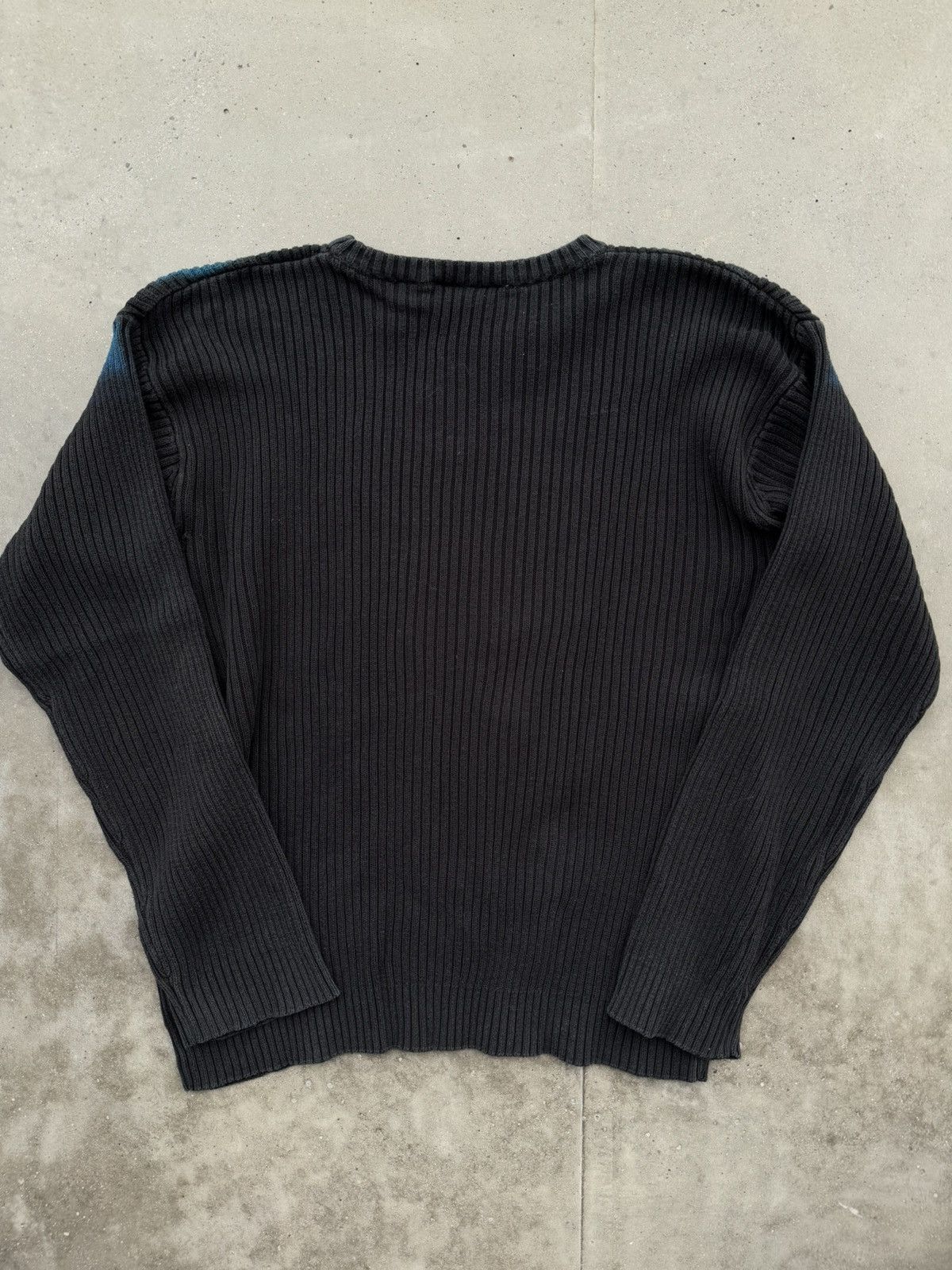 Japanese Brand × Vintage Vintage Y2K avantgarde tribal dragon sweater super rare Size US L / EU 52-54 / 3 - 4 Thumbnail
