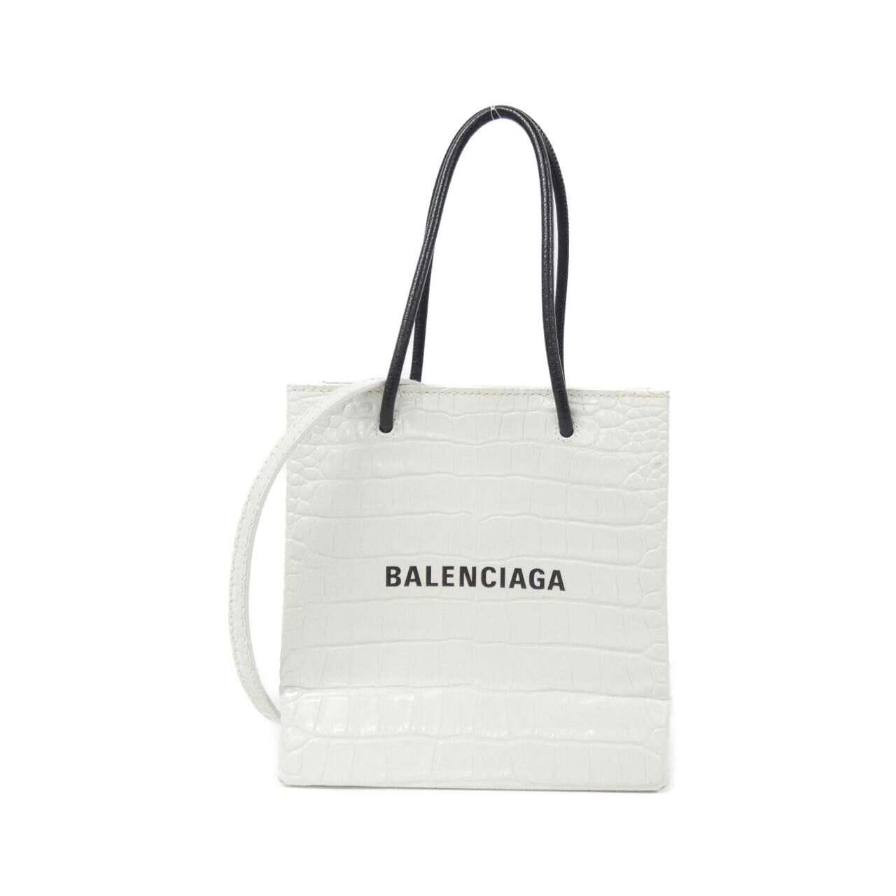 Balenciaga Balenciaga Balenciaga Shopping North South Tote Leather Tote Bag Leather Tote Bag 597858 1U61N DUTY FREE for USA Size ONE SIZE - 1 Thumbnail