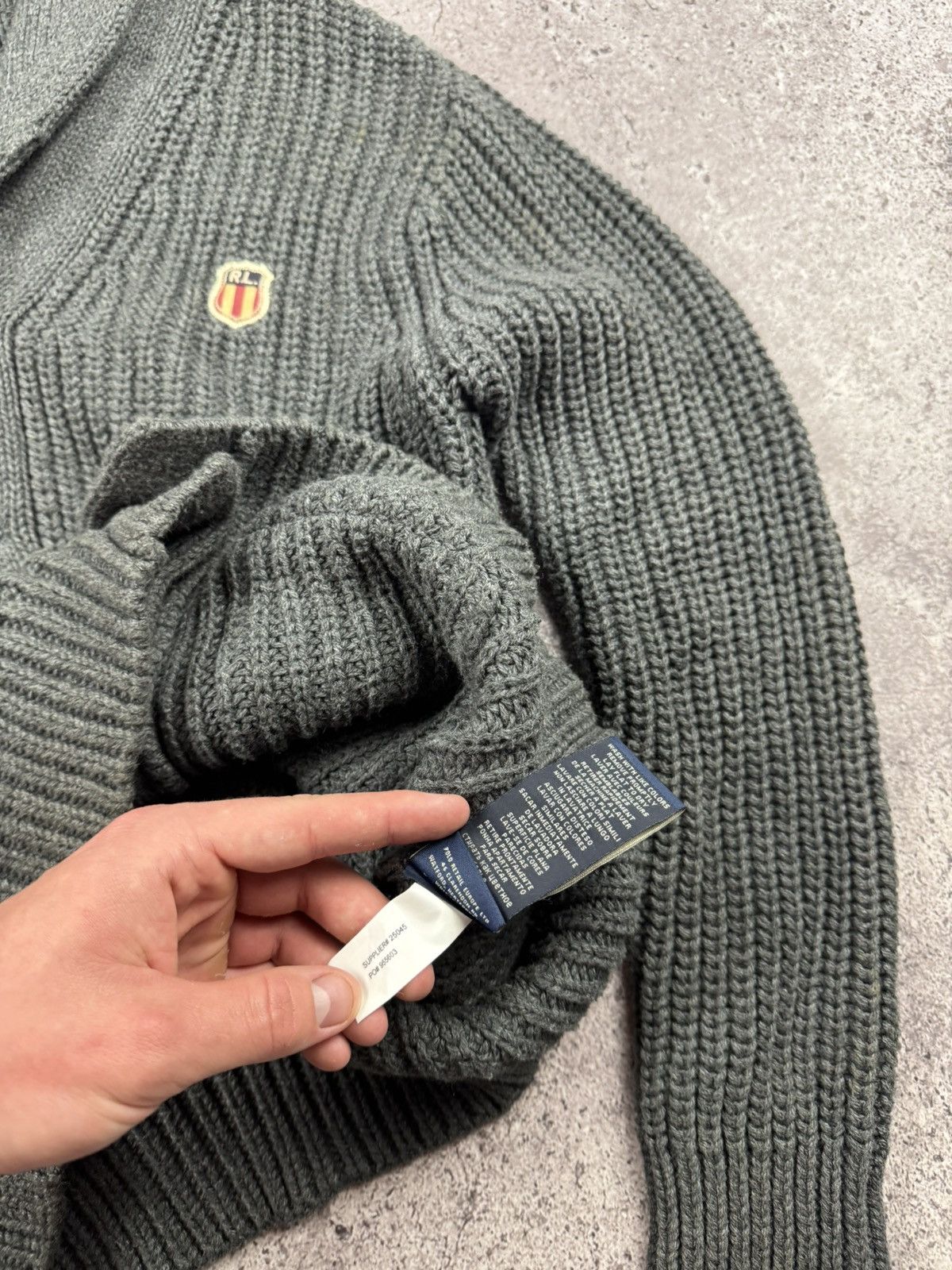 Polo Ralph Lauren Vintage Polo Ralph Lauren Cardigan Knitted Sweater Button-Up Size US M / EU 48-50 / 2 - 6 Thumbnail