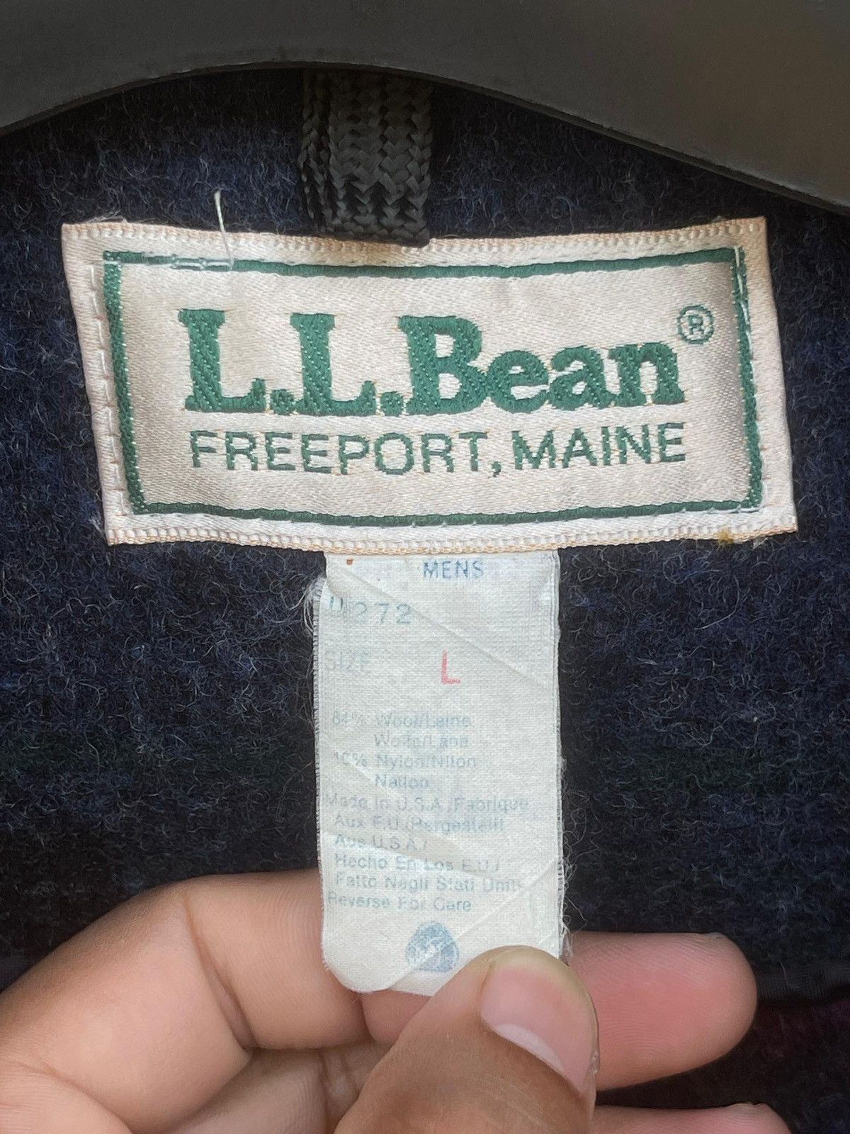 L.L. Bean L.L. Bean Native Pattern Wool Jacket USA Made Size L Size US L / EU 52-54 / 3 - 19 Thumbnail
