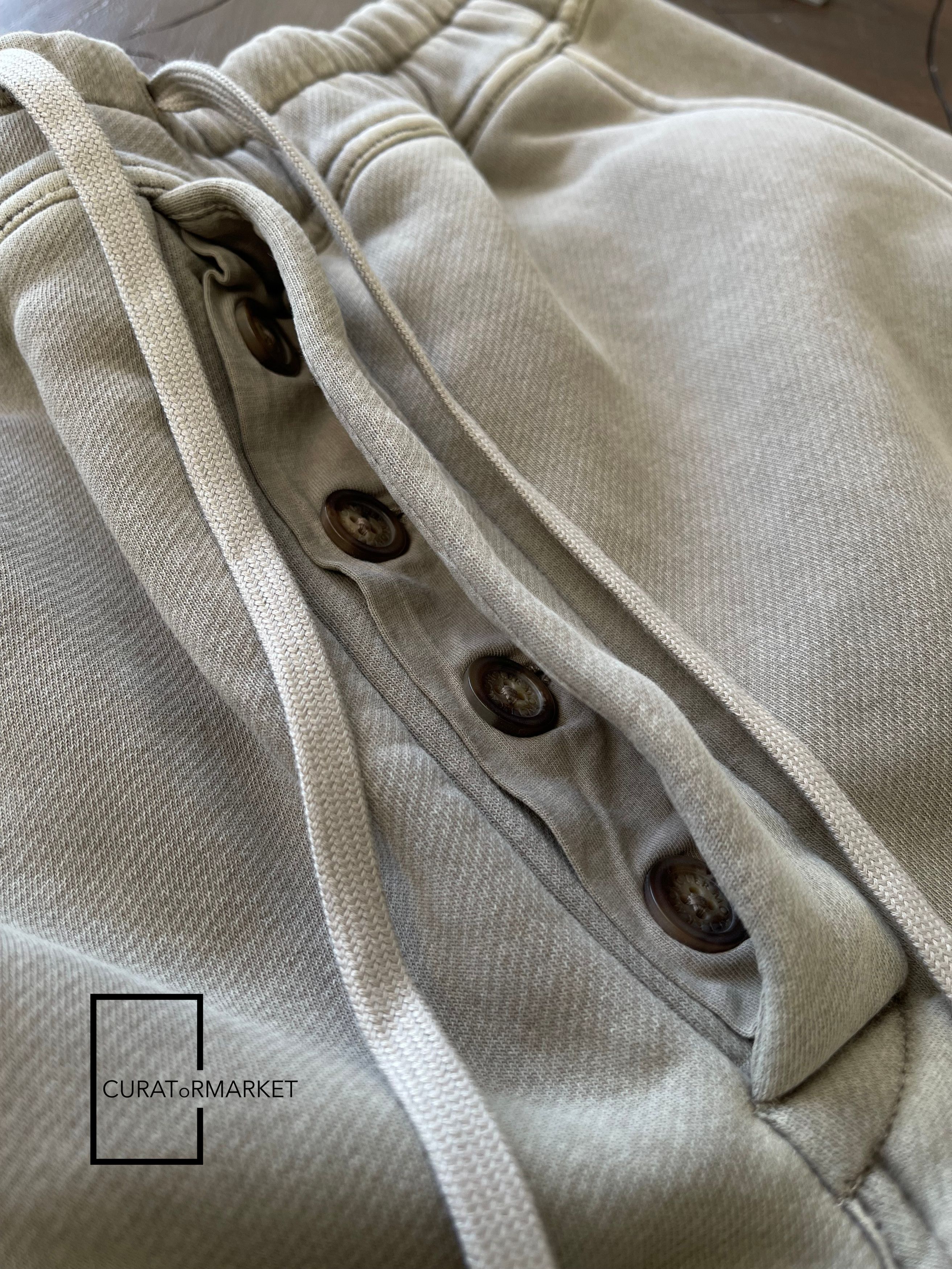 Moncler × Rick Owens Small Acid Dye Gradient Fleece Berlin Drawstrings FW23 Size US 30 / EU 46 - 7 Thumbnail