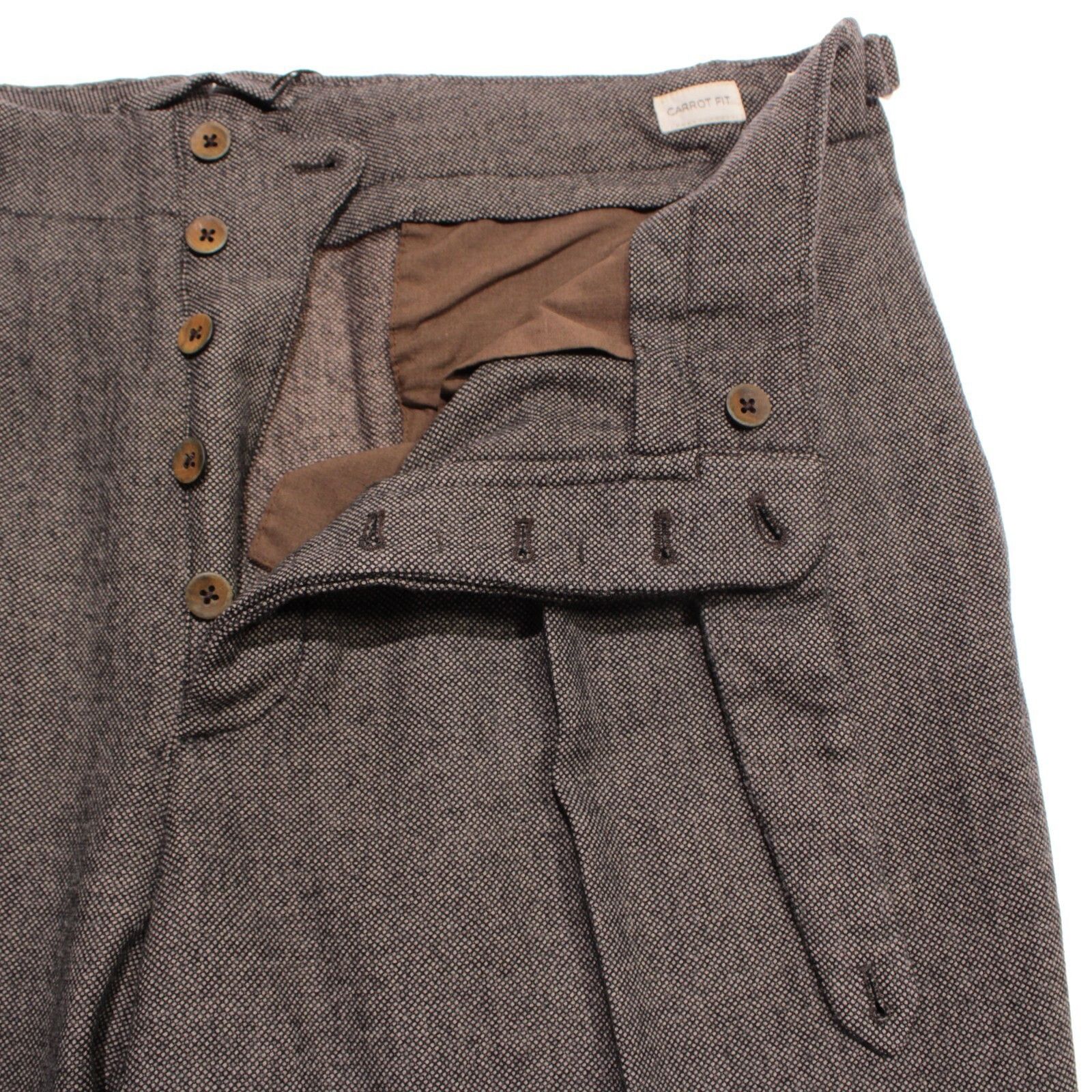 Incotex INCOTEX New with tags Dress Pants Size 38 US In Brown Size US 38 / EU 54 - 4 Thumbnail