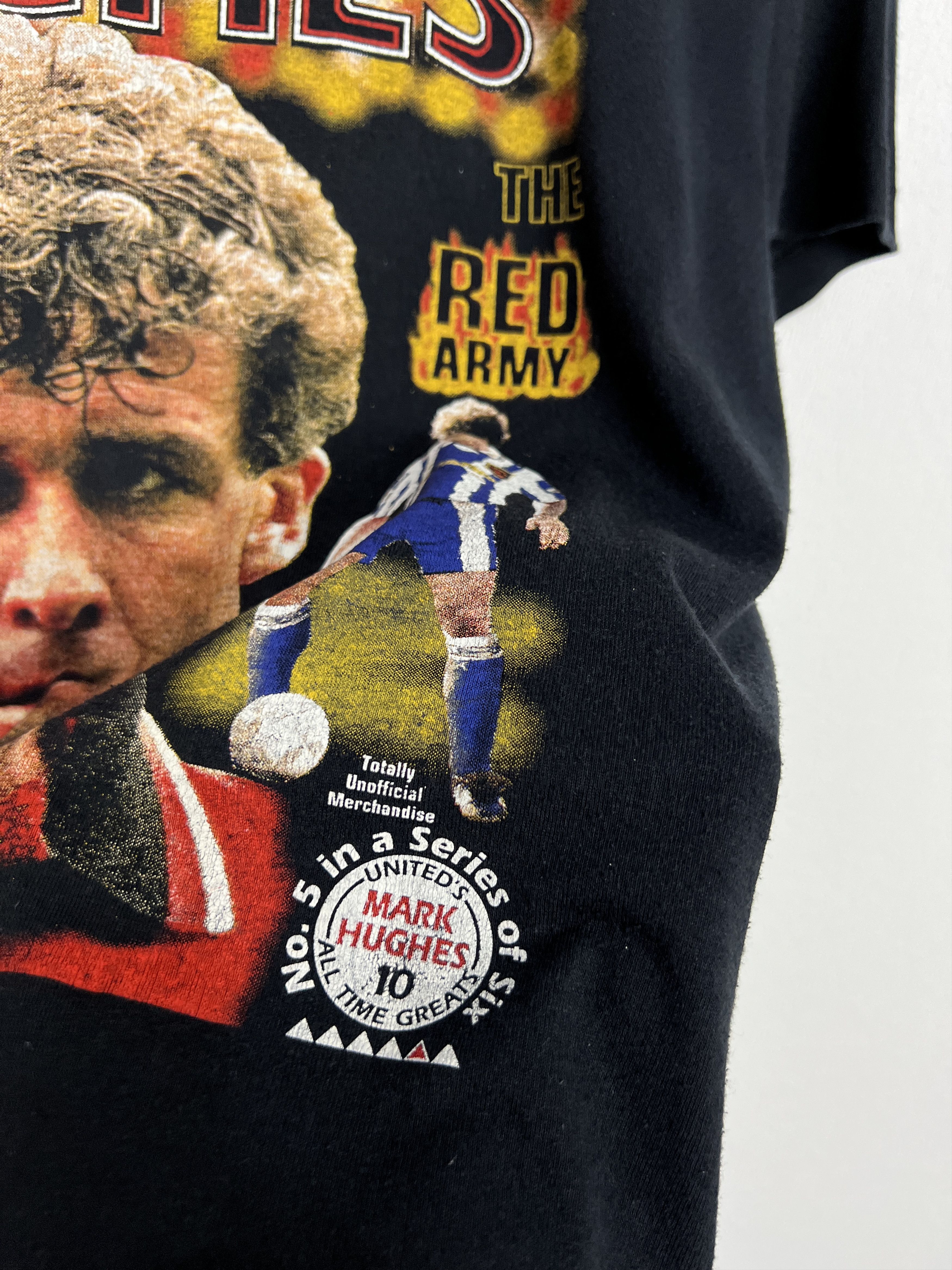 Vintage Vintage Mark Hughes Manchester United Shirt Soccer Jersey Size US M / EU 48-50 / 2 - 4 Thumbnail