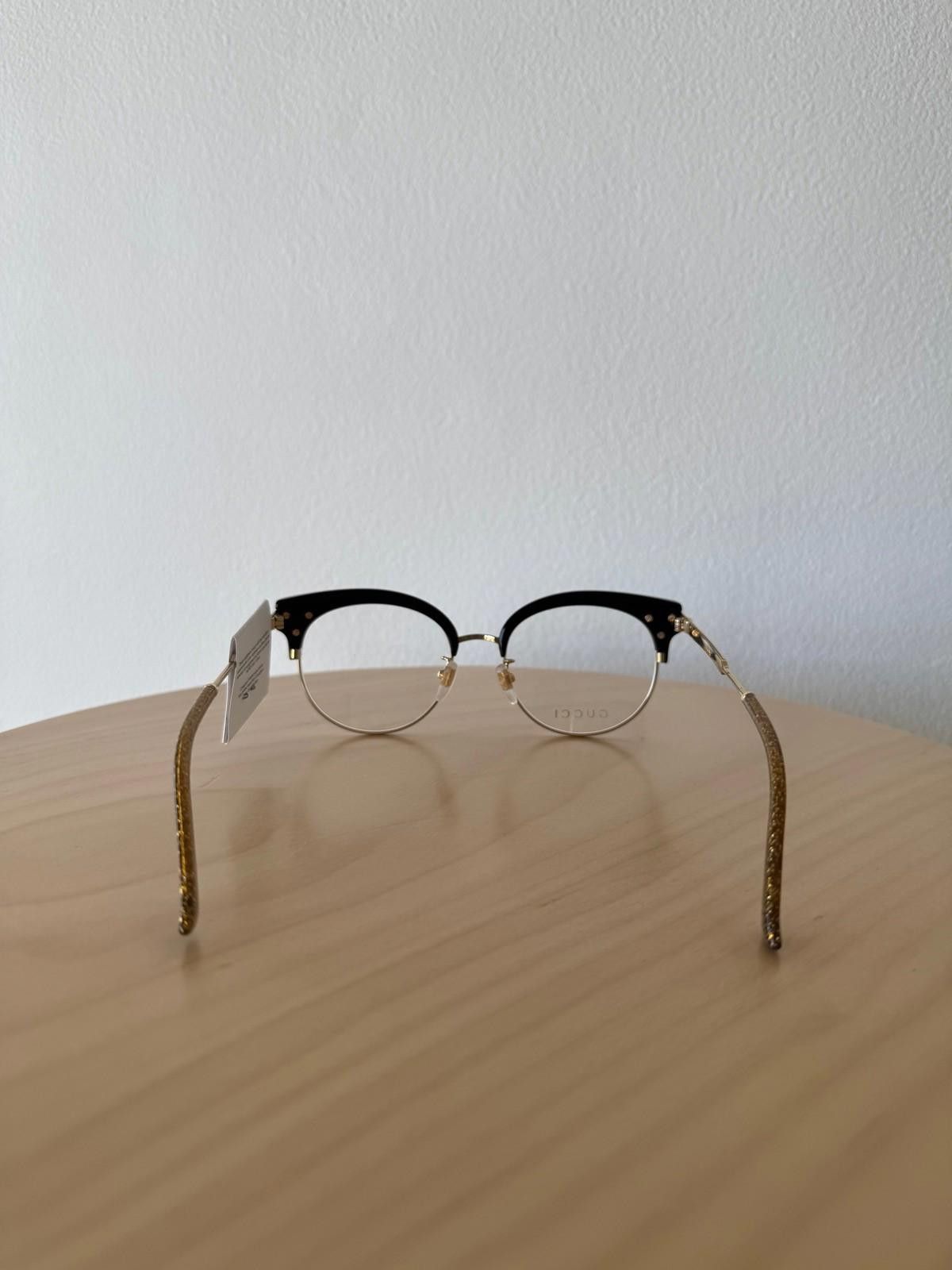 Gucci New Gucci eyewear optical glasses GG0285OA 001 gold black Size ONE SIZE - 6 Thumbnail