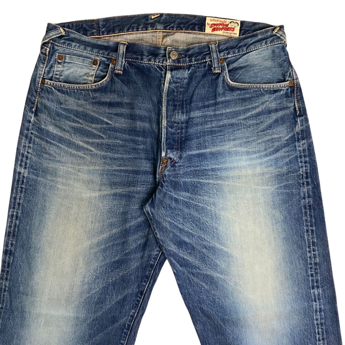 Evisu VINTAGE EVISU PARIS DAICOCK MADE BY WAREHOUSE Size US 37 - 15 Thumbnail