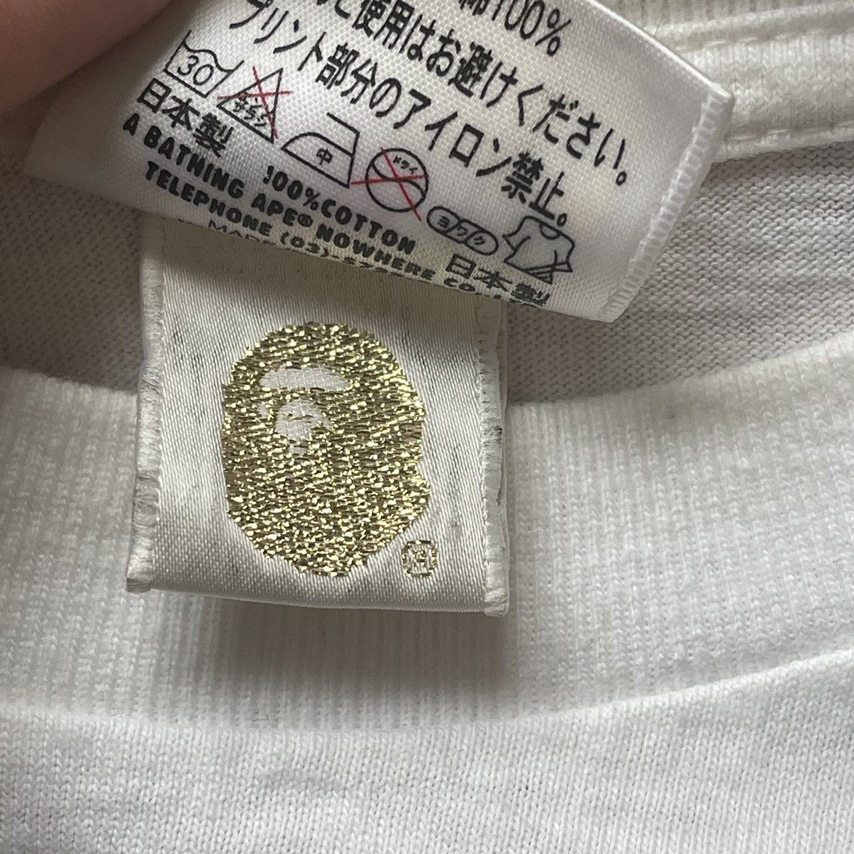 Bape OG Bape Baby Milo Shark Tee Size US M / EU 48-50 / 2 - 9 Thumbnail