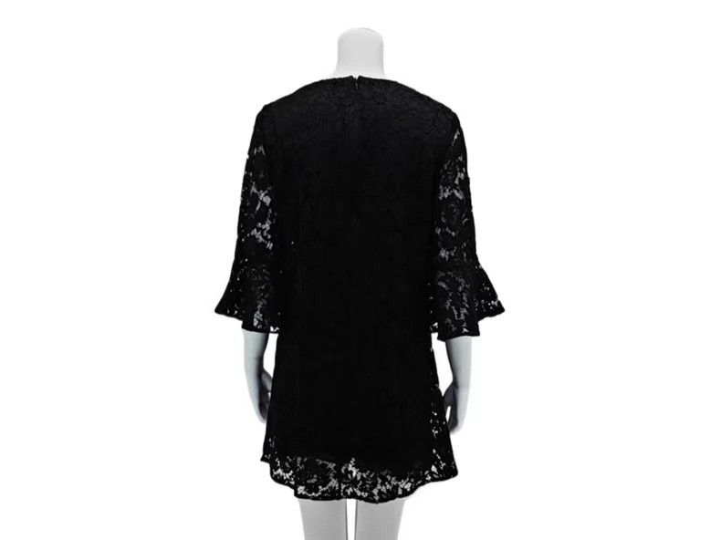 Valentino Valentino Black lace dress Size M / US 6-8 / IT 42-44 - 2 Thumbnail