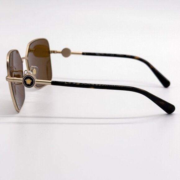 Versace NEW VERSACE SUNGLASSES VE2227 1410/5A GOLD WOMEN EYEWEAR VE2 Size ONE SIZE - 5 Thumbnail