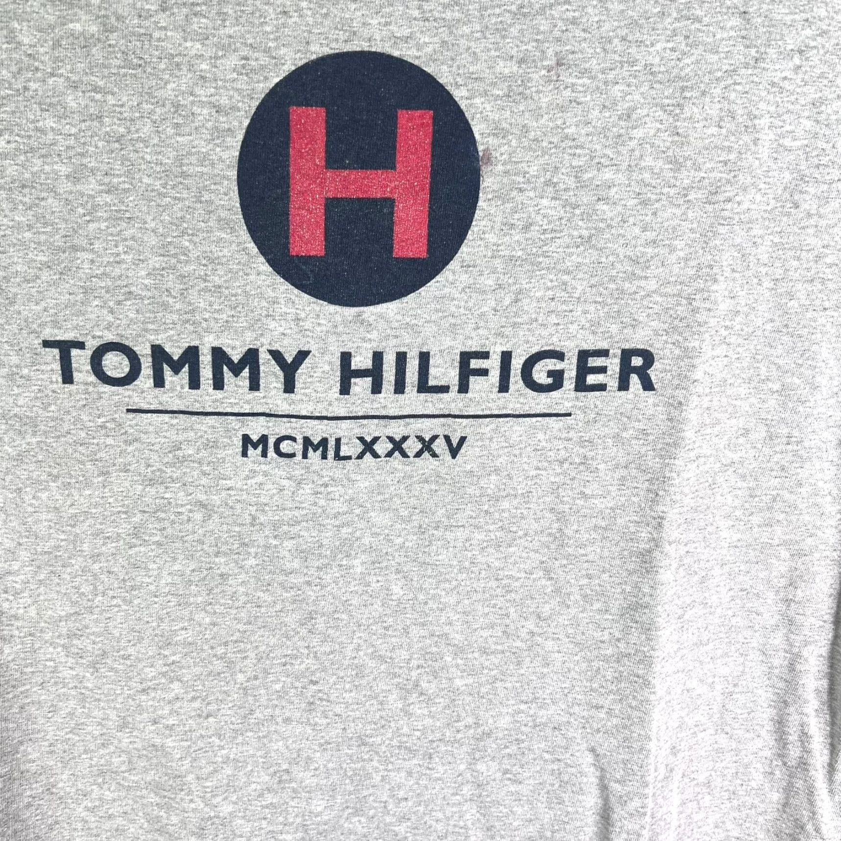 Tommy Hilfiger VINTAGE Tommy Hilfiger Tommy Jeans SHIRT Adult L Gray 90s USA Logo Graphic Print Mens Size US L / EU 52-54 / 3 - 3 Thumbnail