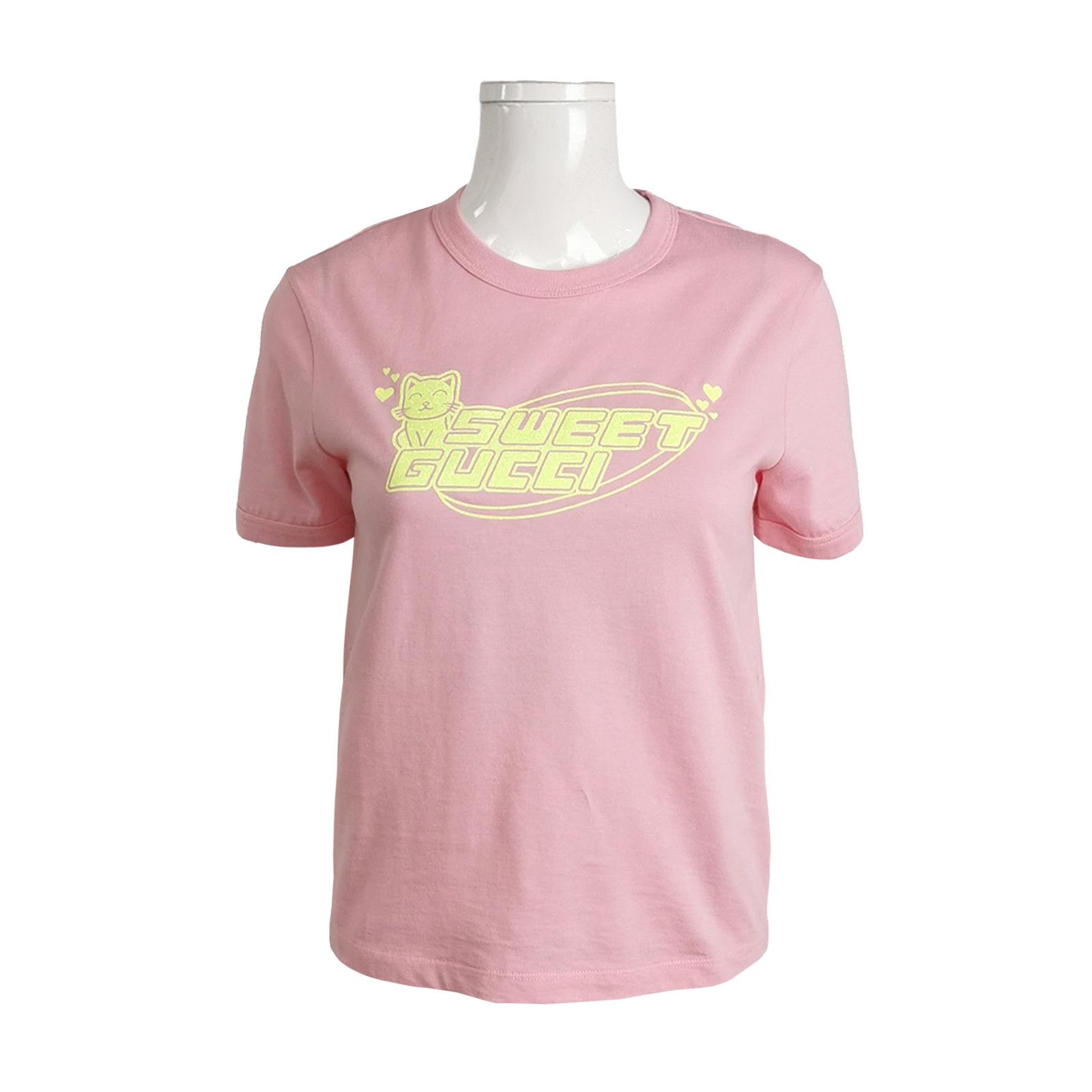 Gucci Gucci Women s Short Sleeve Shirts Size S / US 4 / IT 40 - 1 Thumbnail