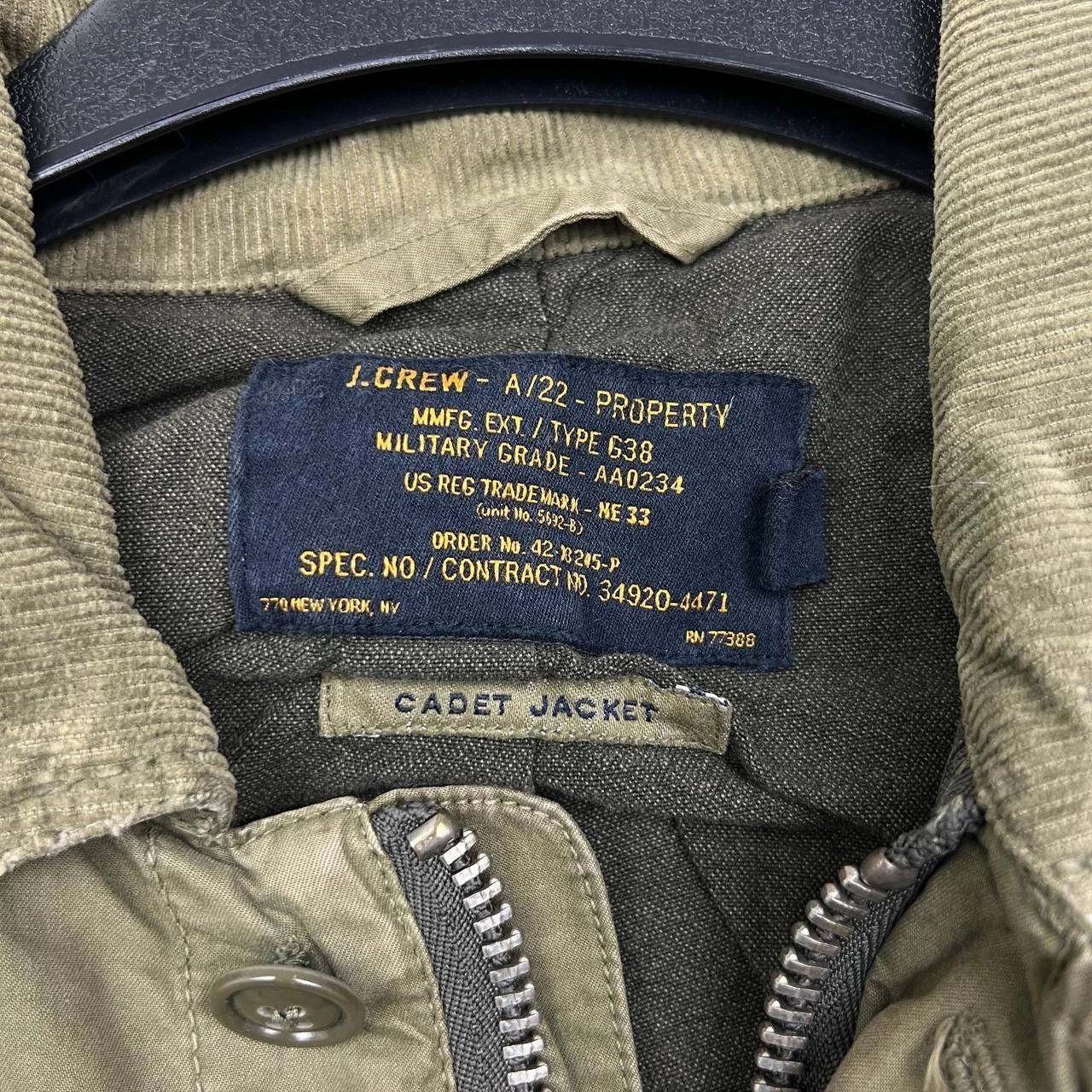 J.Crew J Crew Cadet Jacket Military Grade A22 Type G38 Cotton XS Size XS / US 0-2 / IT 36-38 - 6 Thumbnail