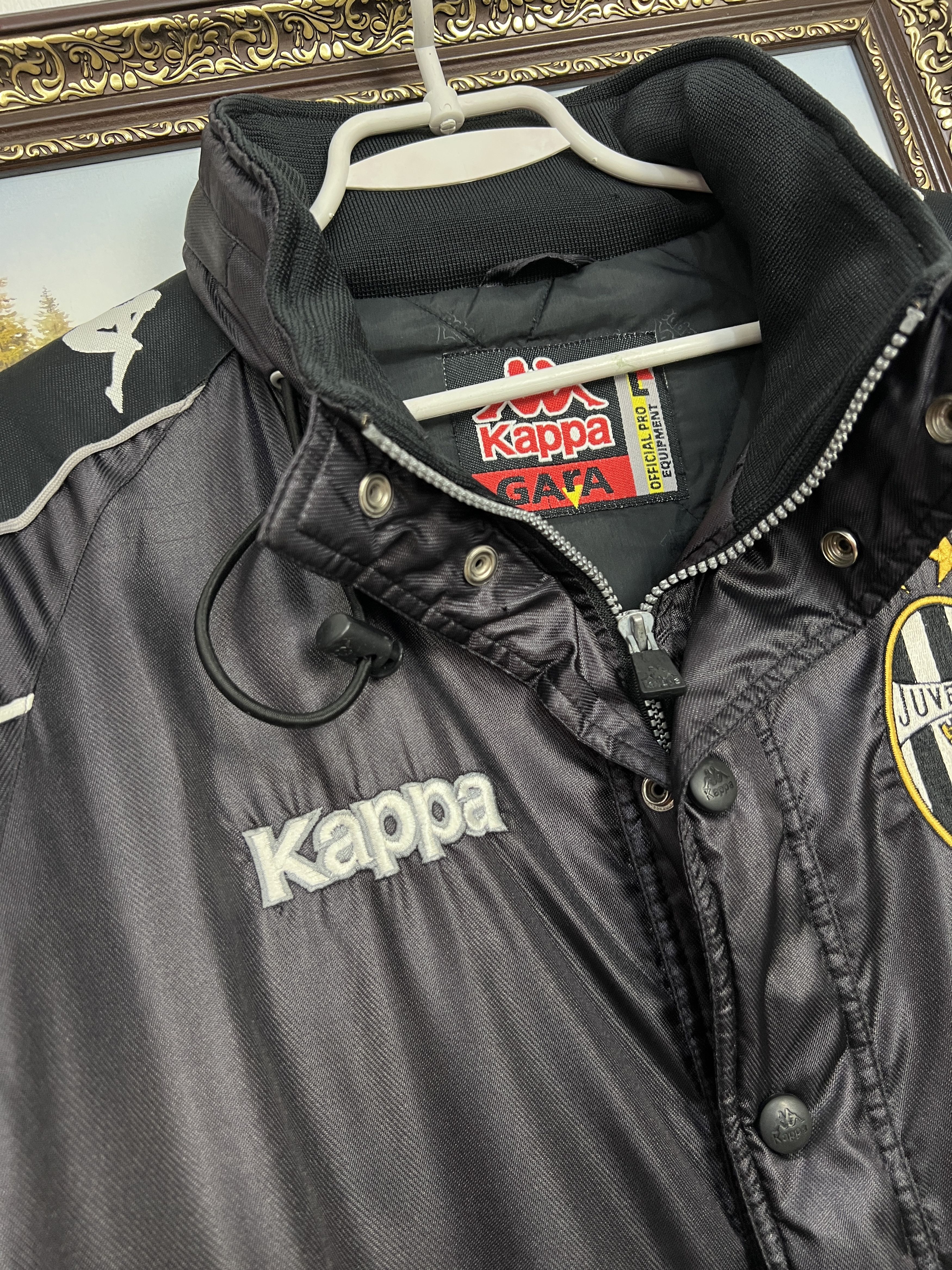 Kappa Vintage 90's Kappa Juventus Football Bomber Soccer Jacket Size US L / EU 52-54 / 3 - 4 Thumbnail