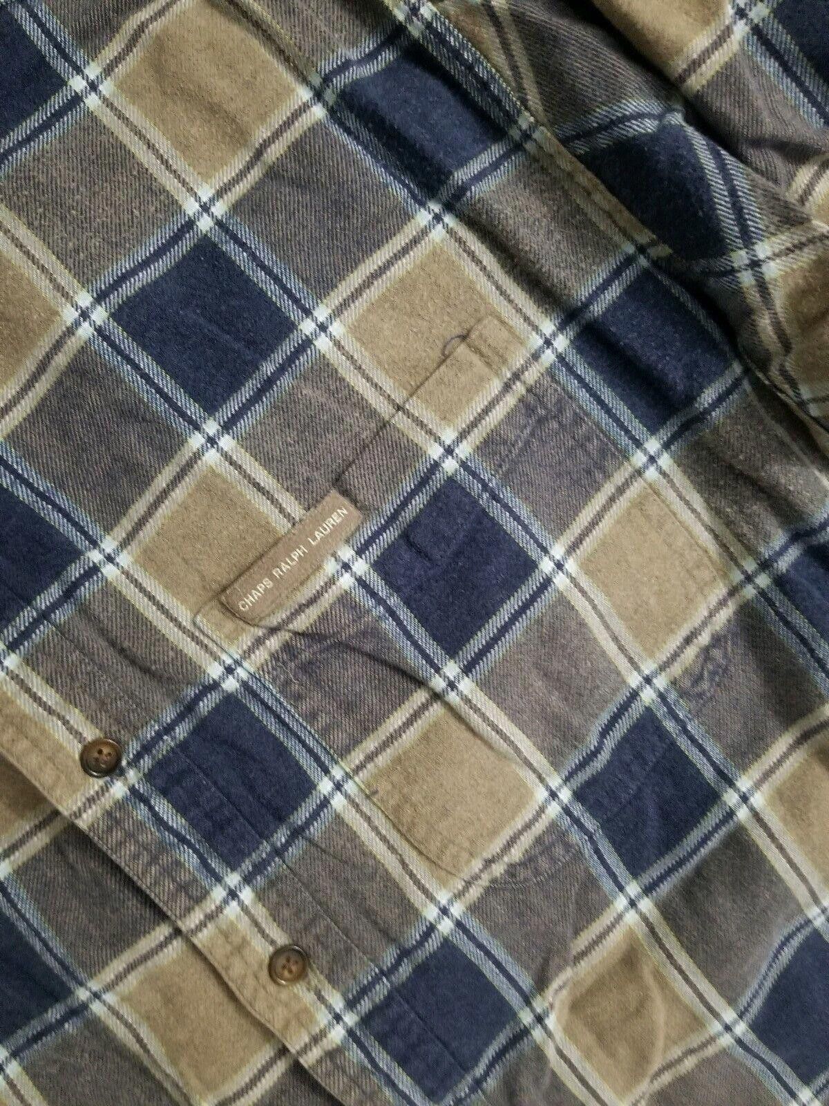Chaps Vintage Plaid Shirts 90's Chaps Ralph Lauren Y2k large Size US L / EU 52-54 / 3 - 2 Thumbnail