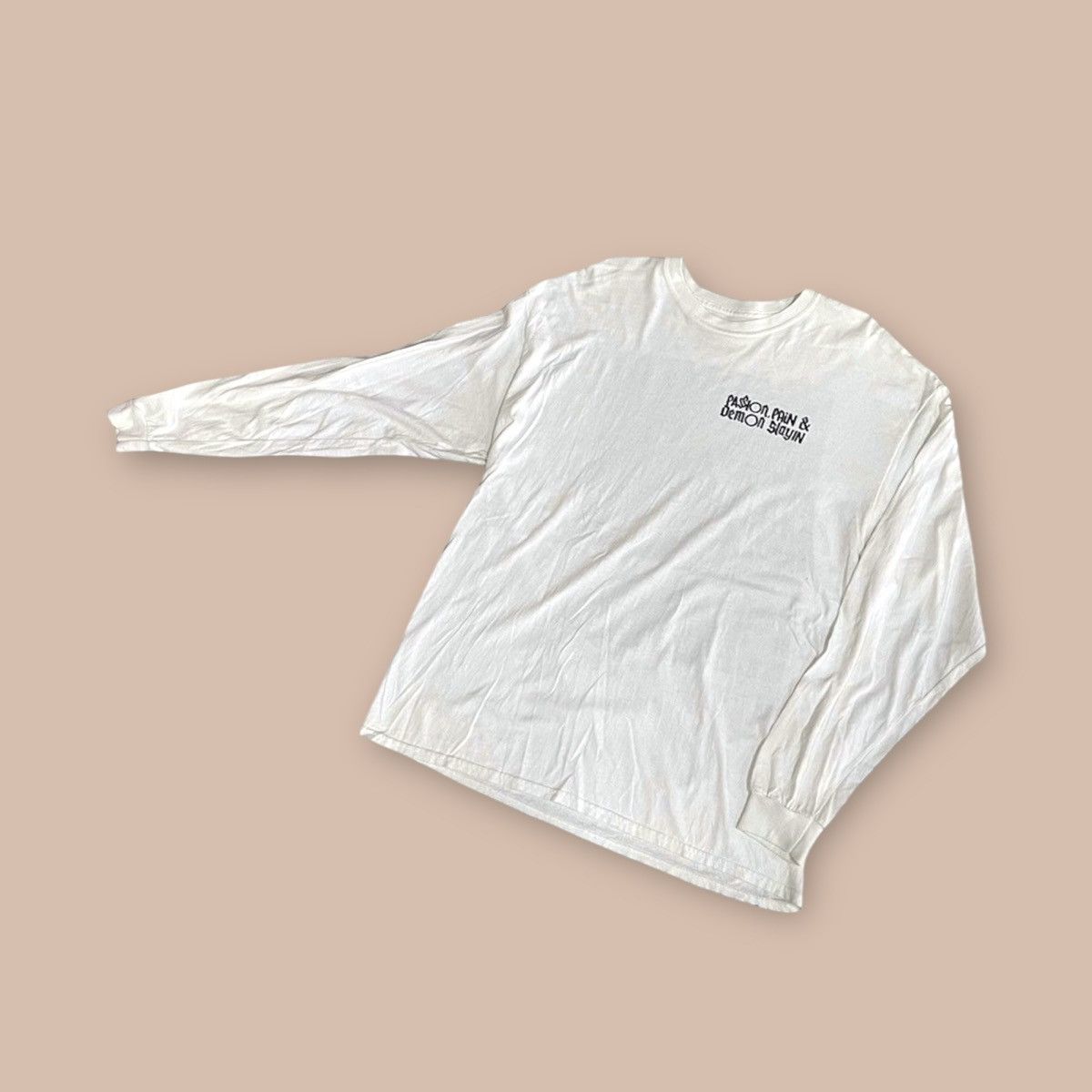 Kid Cudi × Virgil Abloh Kid Cudi X Virgil Abloh “Passion Pain & Demon Slayin” LS Tee Size US XL / EU 56 / 4 - 3 Thumbnail