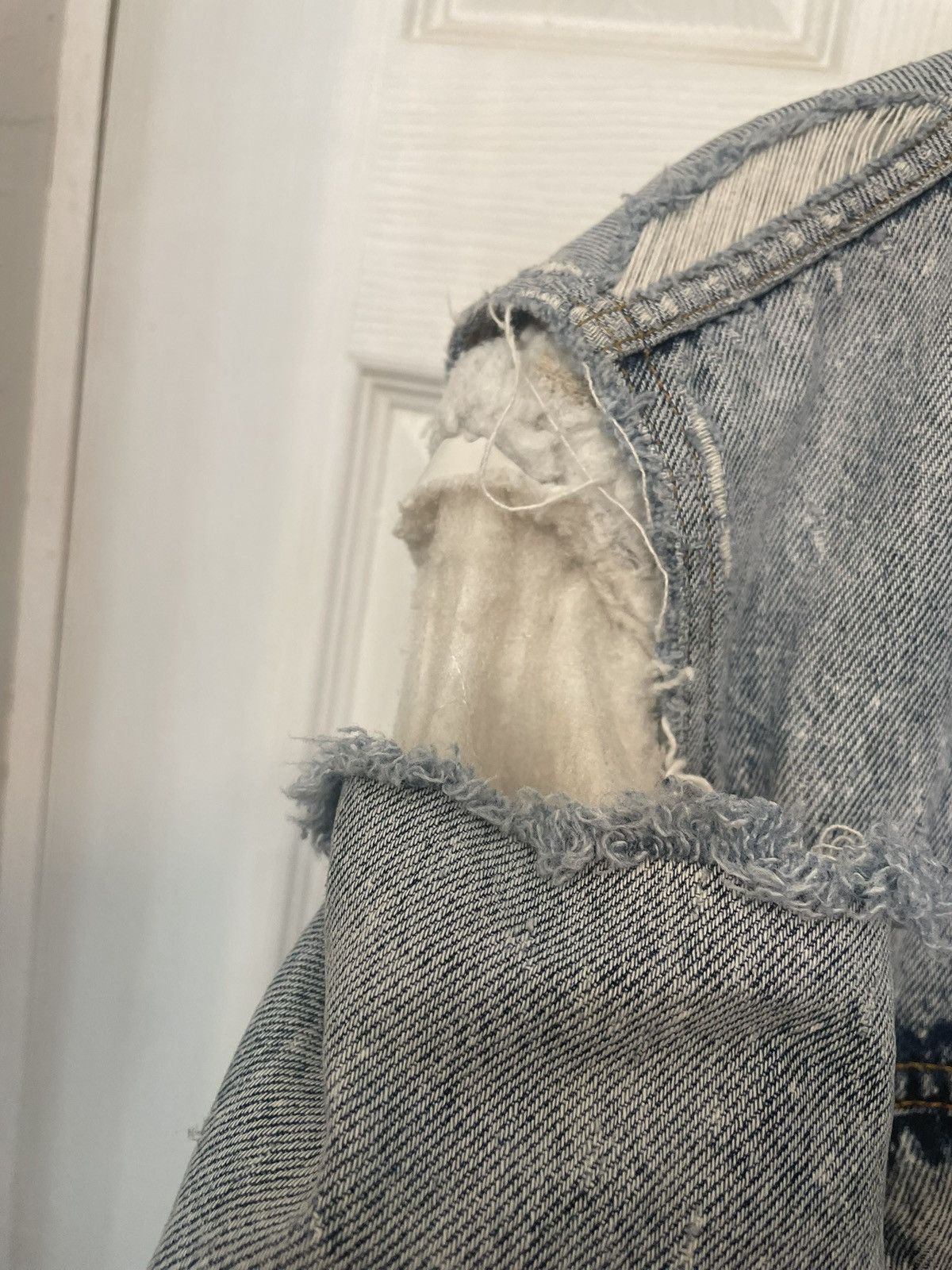 Levi's Vintage Clothing Levis Denim Sherpa Jacket San Francisco Size US S / EU 44-46 / 1 - 2 Thumbnail