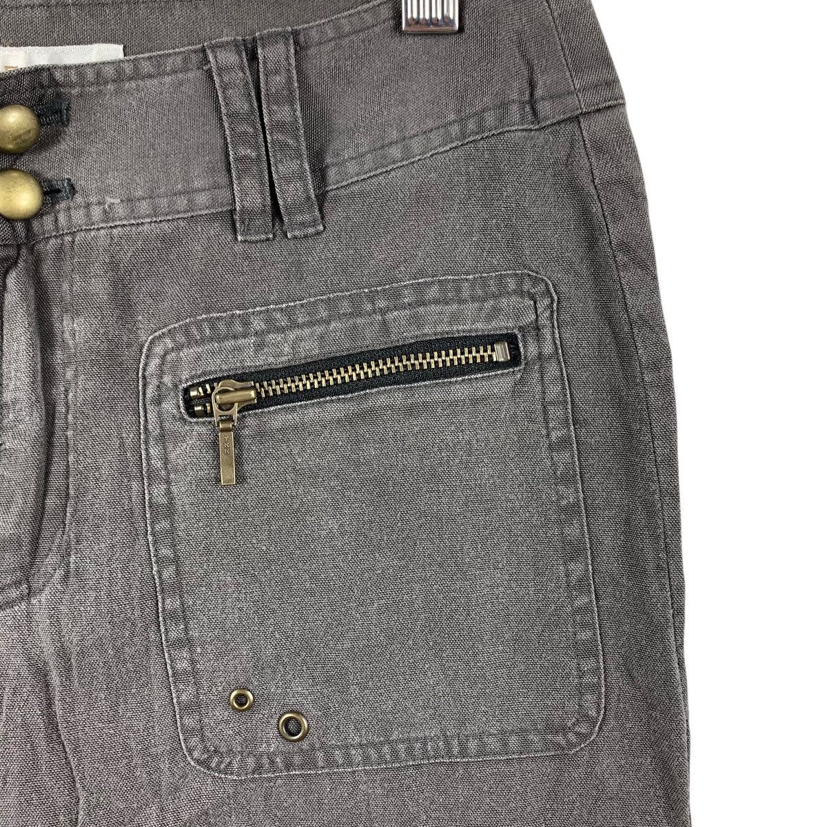 Designer × Japanese Brand FEEL FIELDS Multipocket cargo parachute pants Size US 27 - 7 Thumbnail