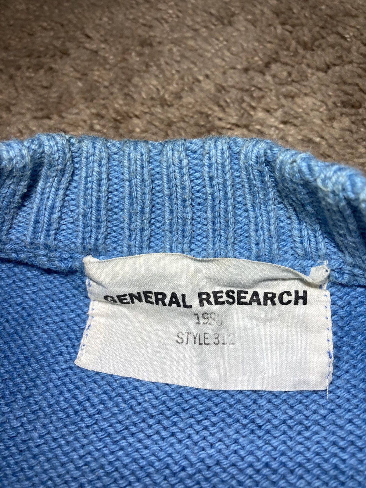 General Research 1998 General Research Joe Cool Peanuts Snoopy Knit 90s GR Size US M / EU 48-50 / 2 - 6 Thumbnail