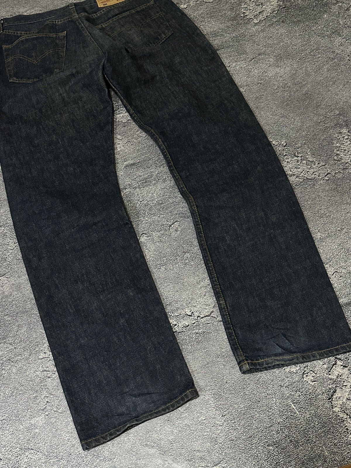 Levi's × Vintage Vintage Levis 501 Wash Denim Men’s 33x34 Pants Jeans USA Size US 33 - 5 Thumbnail