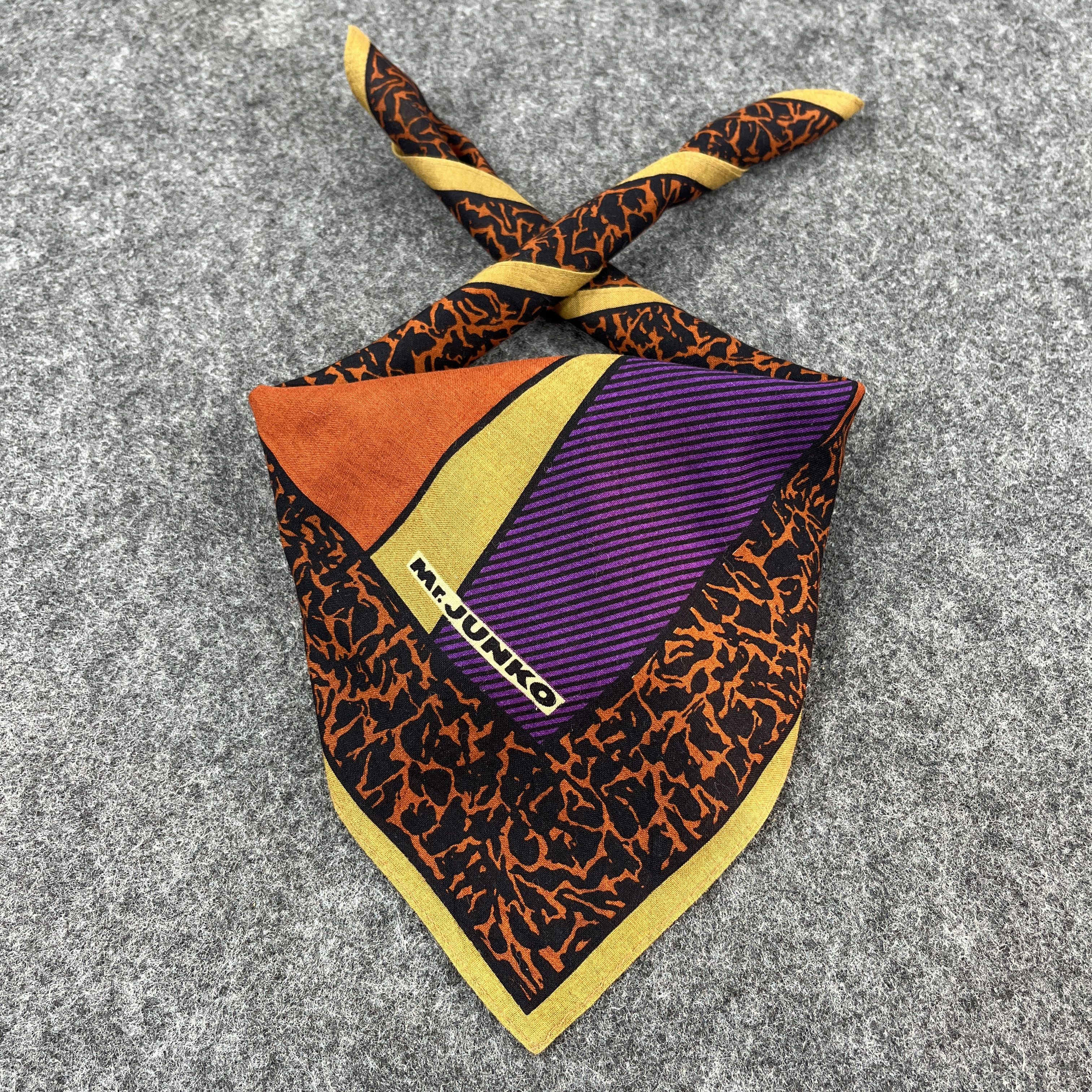 Mr. Junko × Vintage Mr. Junko Handkerchief / Bandana / Neckerchief B135 Size ONE SIZE - 1 Thumbnail