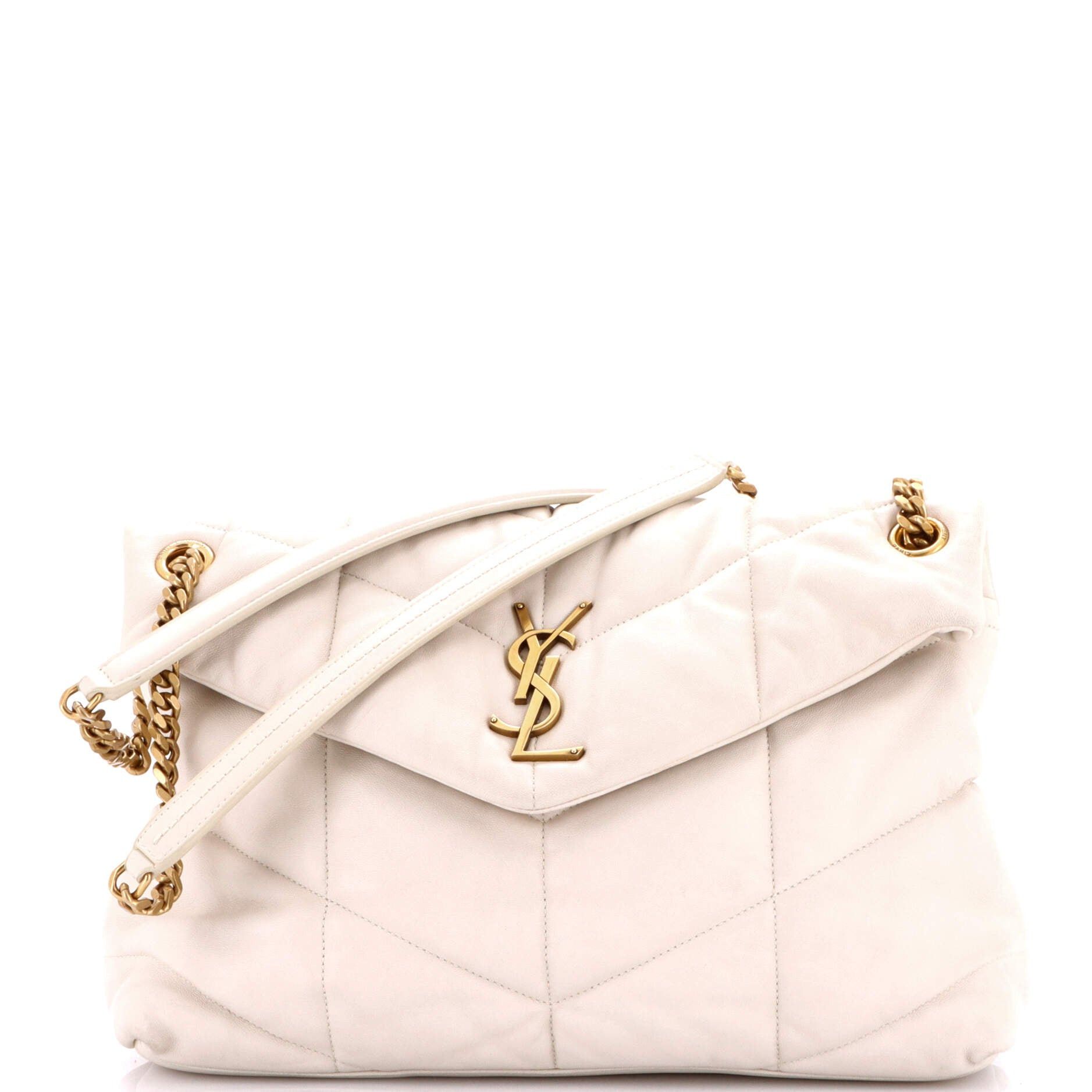 Saint Laurent Paris Loulou Puffer Shoulder Bag Size ONE SIZE - 1 Thumbnail