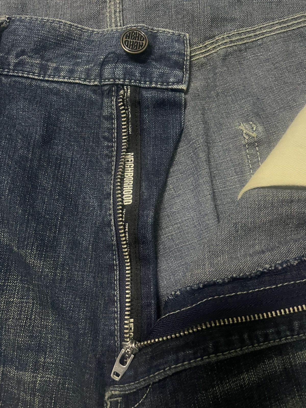 Japanese Brand Vintage Neighborhood Carpenter Baggy Jeans Size US 36 / EU 52 - 11 Thumbnail