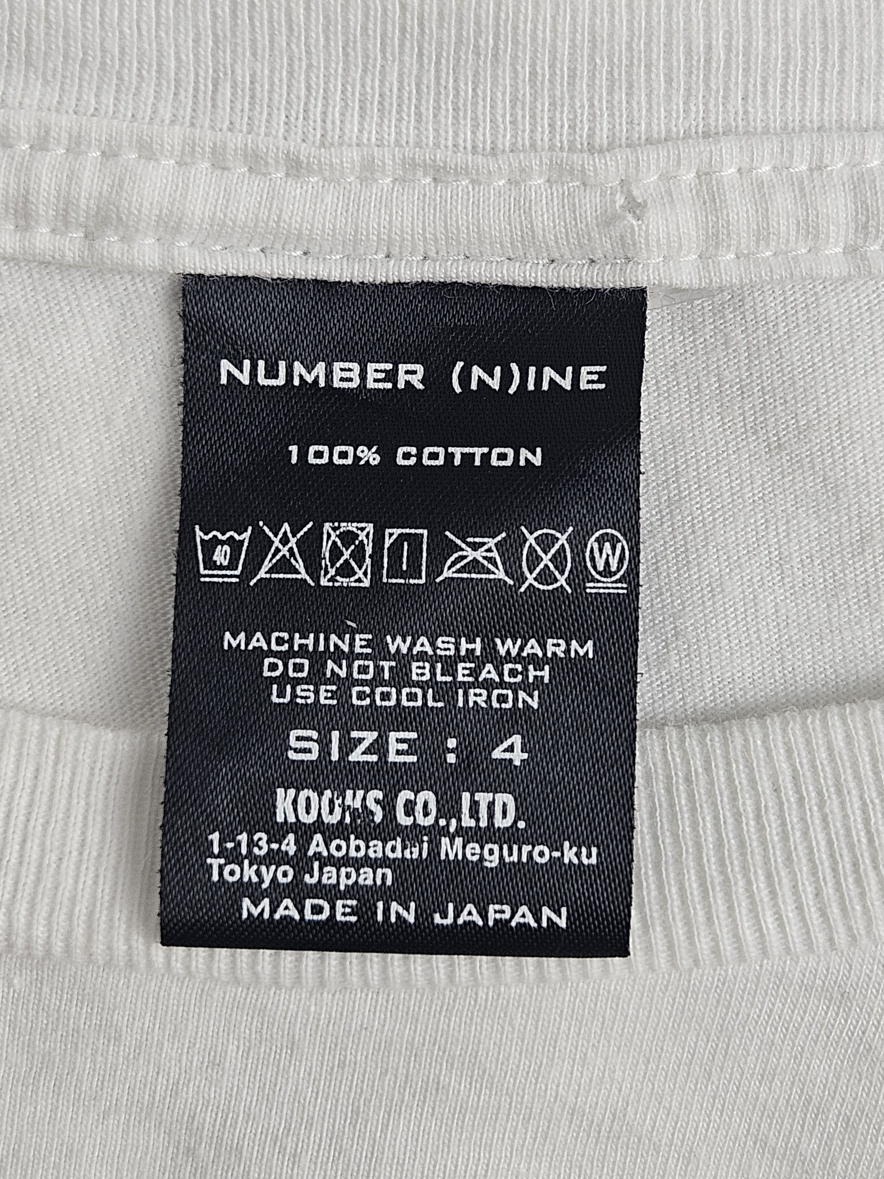 Number (N)ine Number (N)ine Love shirt Size US XL / EU 56 / 4 - 4 Thumbnail