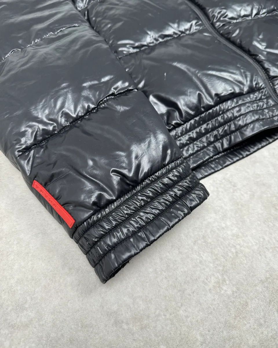 Prada 2000s Prada Linea Rossa Black Nylon Puffer Jacket Size US L / EU 52-54 / 3 - 8 Thumbnail