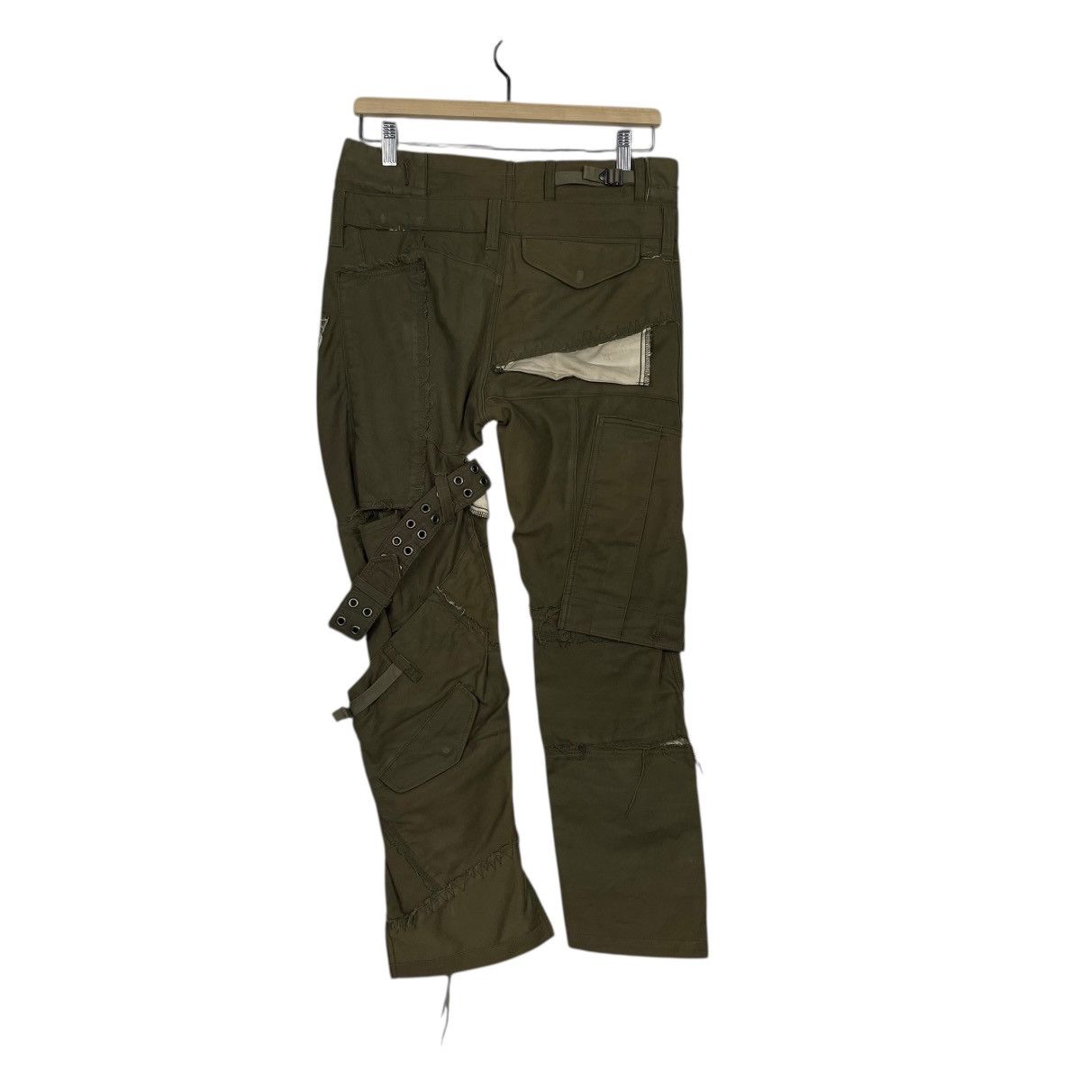 Comme des Garcons Junya Watanabe Cdg AW2006 Deconstructed Military Cargo Pants Size US 32 / EU 48 - 8 Thumbnail