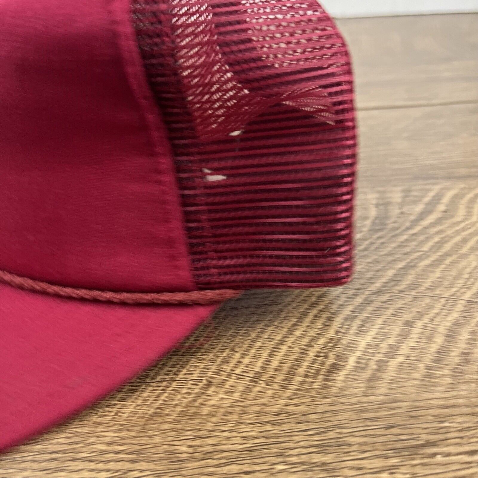 Other Adult Maroon Snapack Cap Maroon Hat Red Cap Hat Adjustable H Size ONE SIZE - 7 Thumbnail