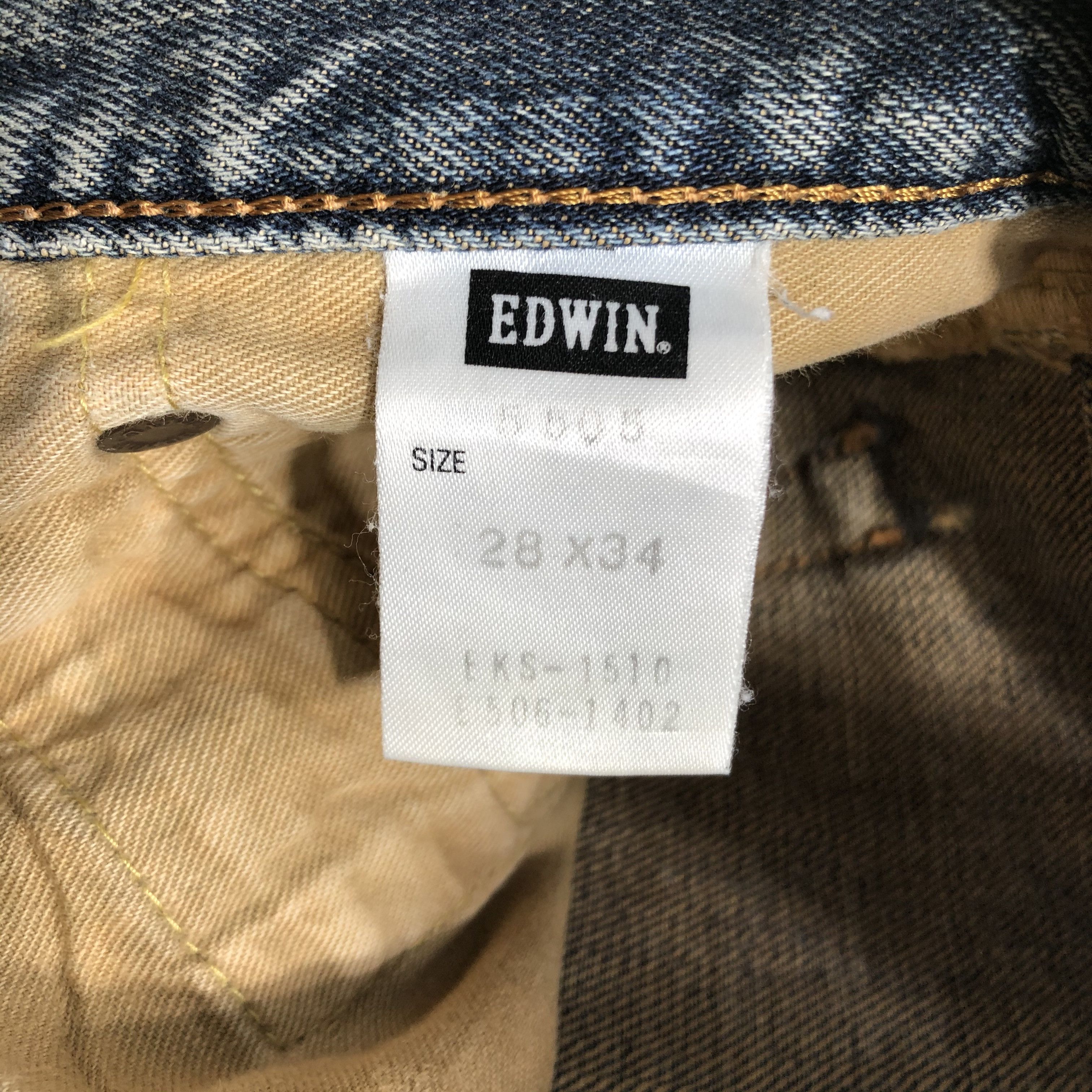 Edwin Vintage Blue Wash Edwin 505 Selvedge Jeans-JM3650 Size US 28 / EU 44 - 9 Thumbnail