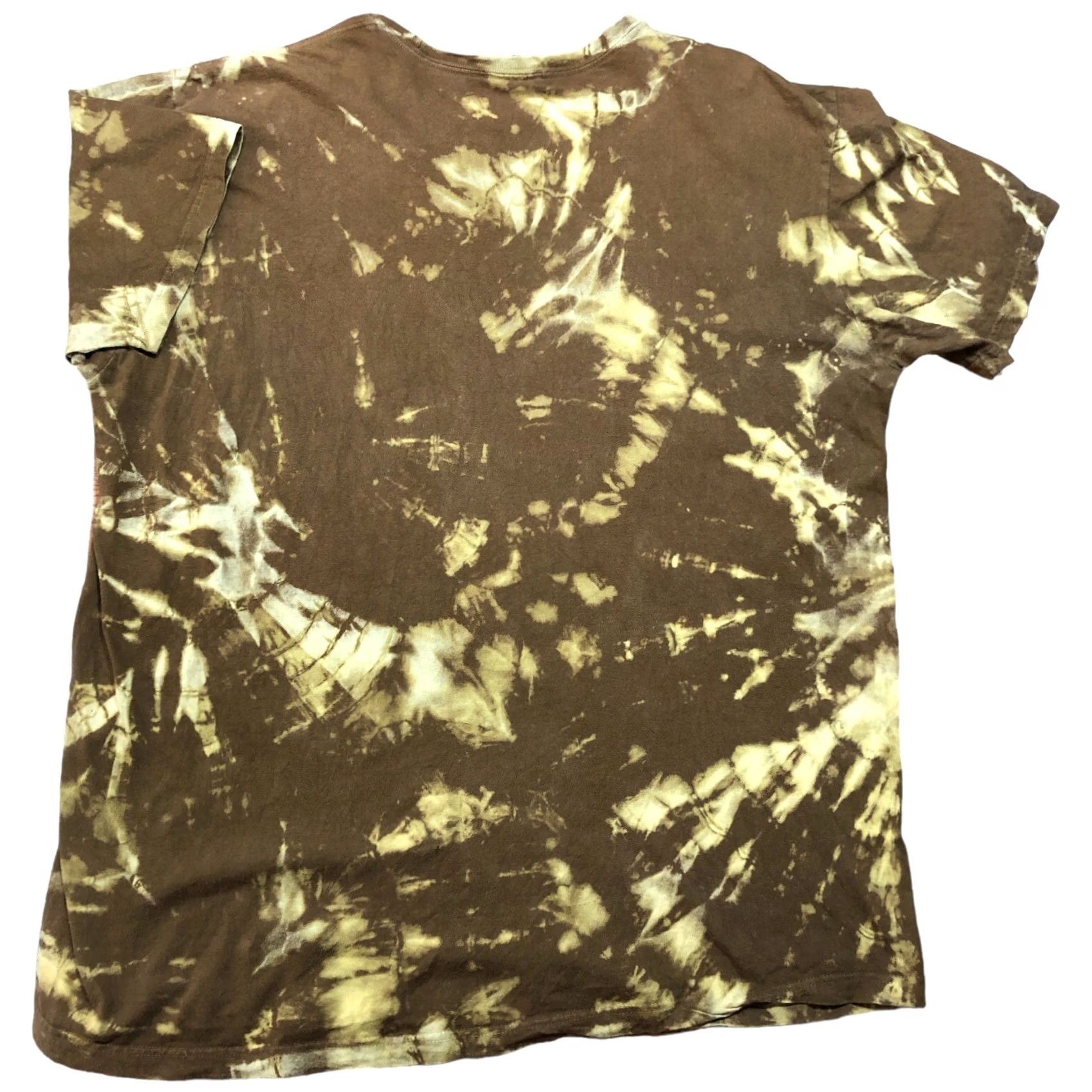 Polo Ralph Lauren Vintage Polo Ralph Lauren Brown Acid Wash Tie Dye Single Stitch T-Shirt Tag L Mens Size US L / EU 52-54 / 3 - 2 Thumbnail
