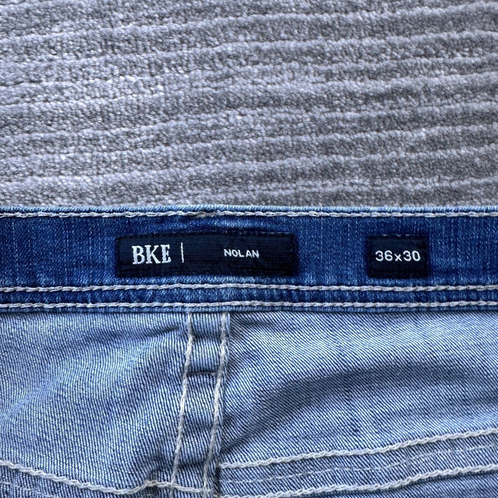 Vintage BKE Jeans Mens 36 Nolan Blue Denim Ranchwear Cowboy Rodeo Size US 36 / EU 52 - 6 Thumbnail