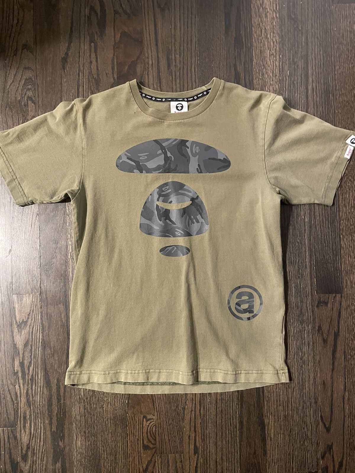 Aape AAPE Green Ape Tee Size US XS / EU 42 / 0 - 1 Thumbnail