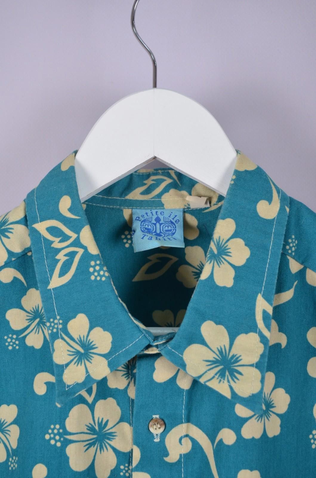 Designer Vintage 80's Petite Lie Tahiti Hawaiian Shirt Sz XL Surf Size US XL / EU 56 / 4 - 6 Thumbnail