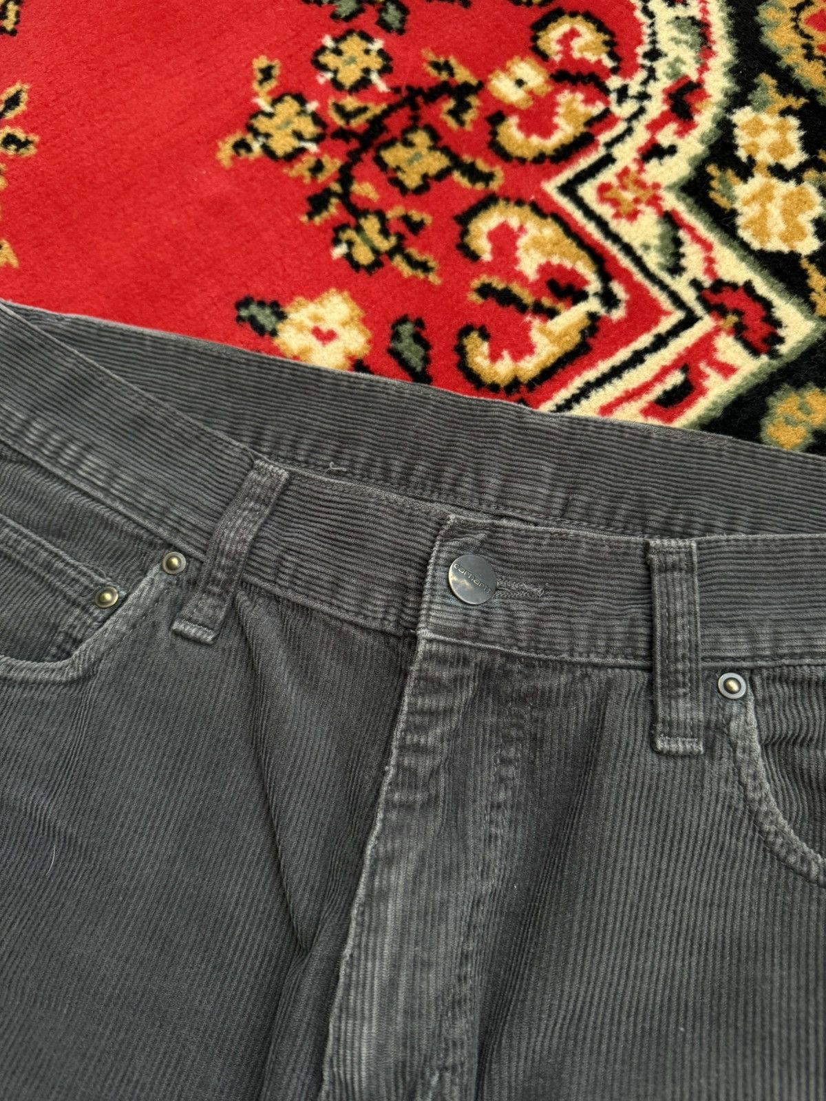 Carhartt Wip Carhartt Western Corduroy Pants Travis Vibe Size US 32 / EU 48 - 3 Thumbnail