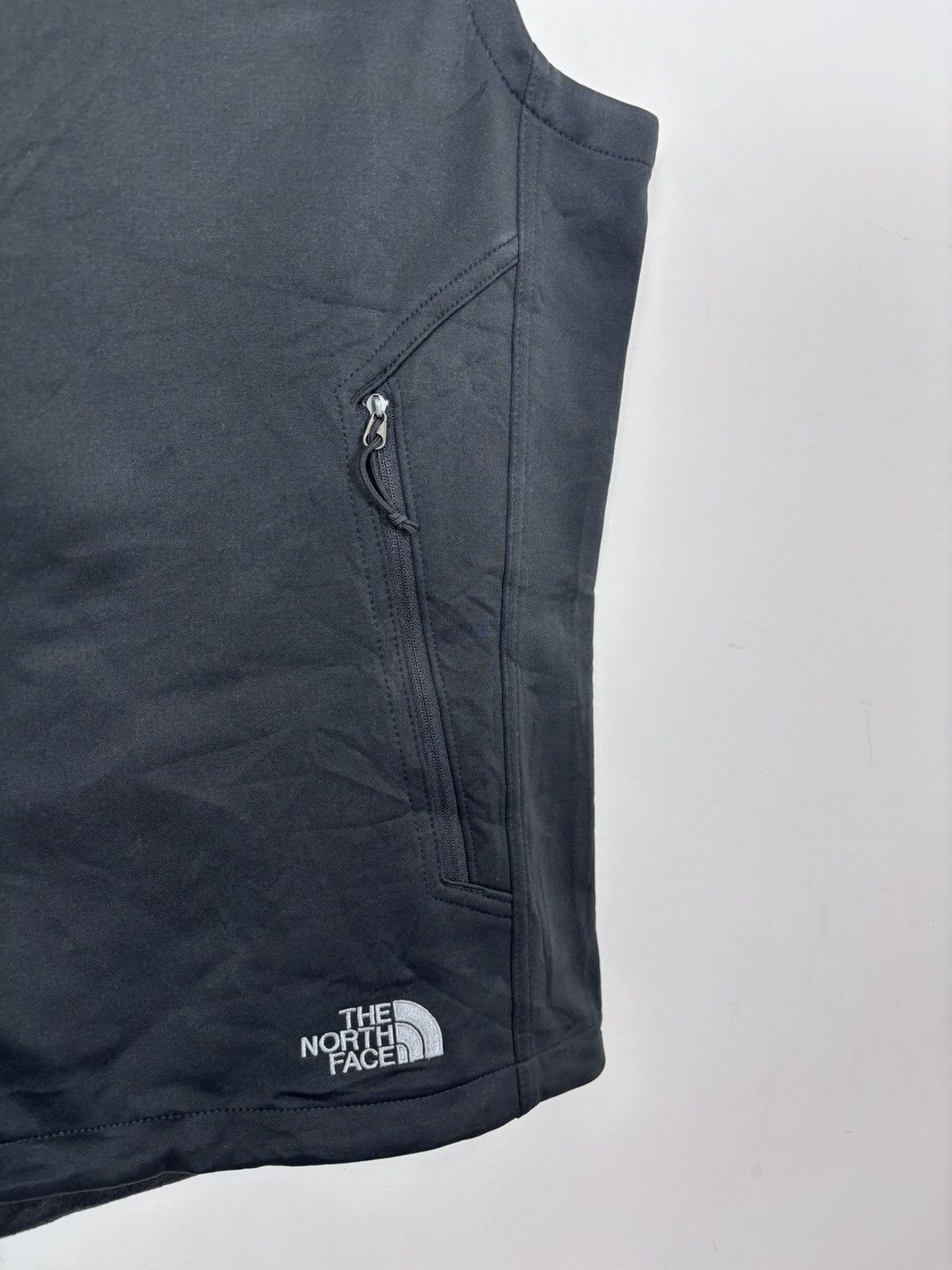 The North Face The North Face Men’s Black Full Zip Softshell Vest Jacket Size US XL / EU 56 / 4 - 8 Thumbnail