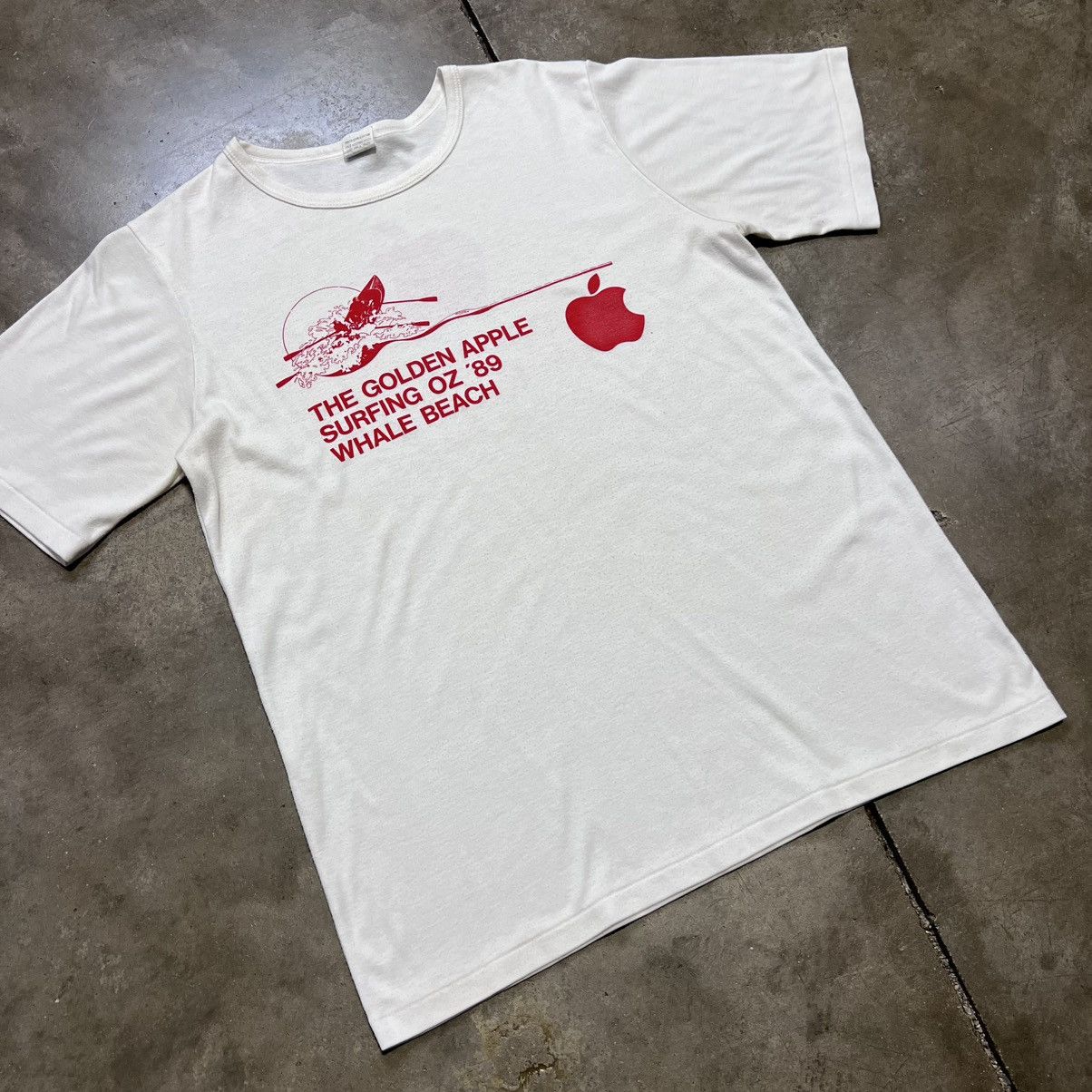 Apple × Vintage Vintage 80s Apple Computers Macintosh Tech Graphic Tee Size US XL / EU 56 / 4 - 5 Thumbnail