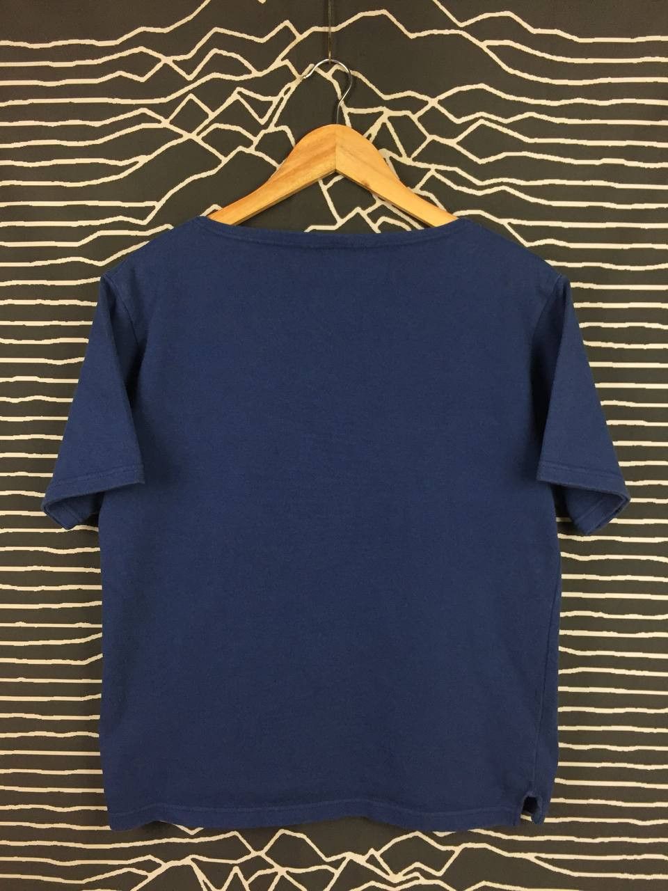 Orcival Orcival France Boatneck Marine Single Pocket Tee Size US M / EU 48-50 / 2 - 6 Thumbnail