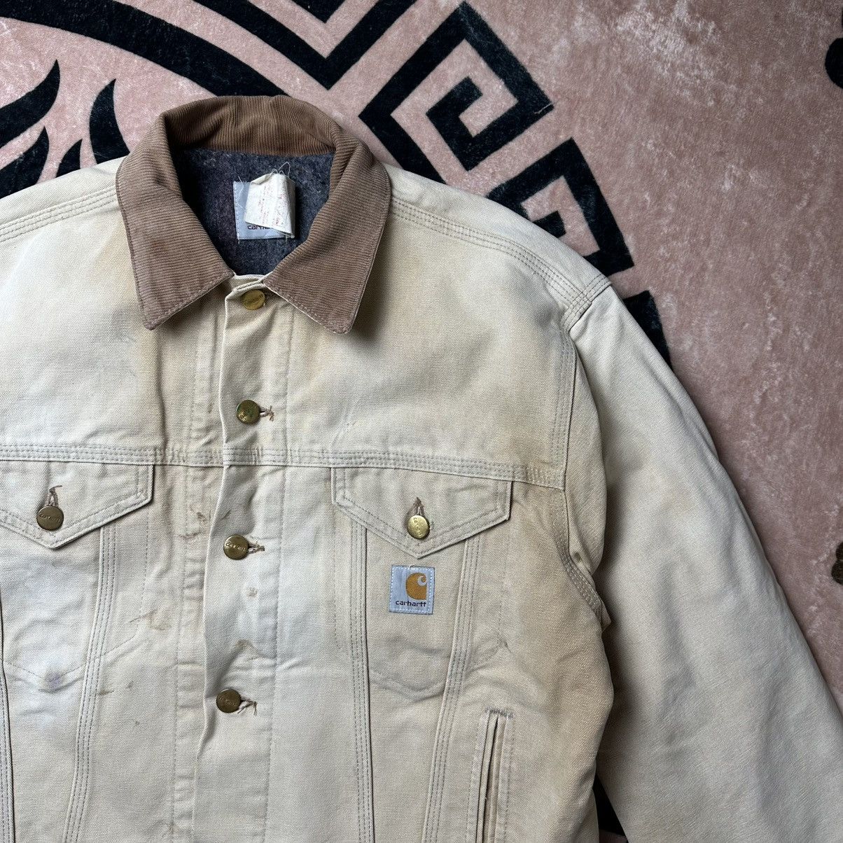 Carhartt Vintage Carhartt Trucker Jacket Size US L / EU 52-54 / 3 - 2 Thumbnail