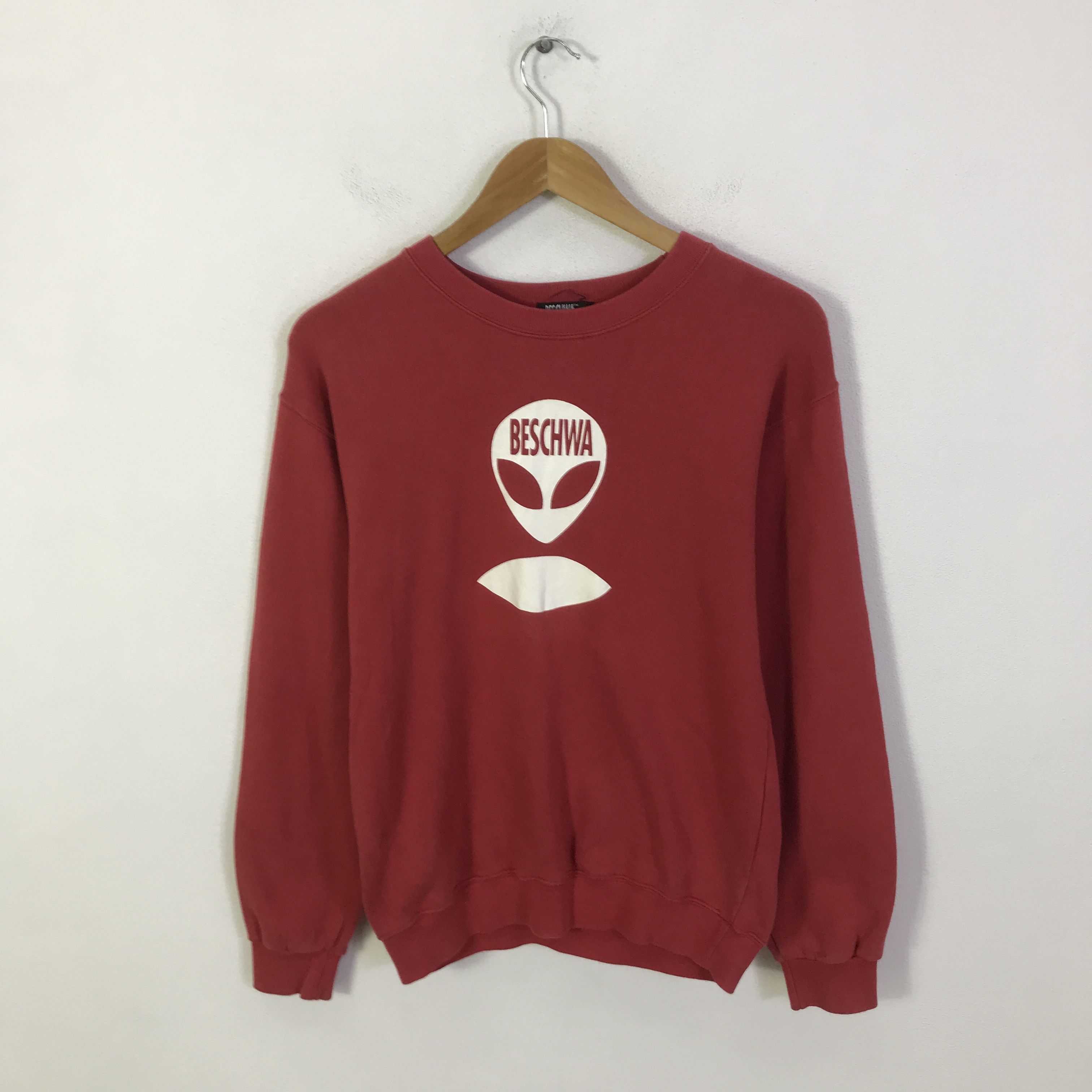 Japanese Brand beschwa alien style sweatshirt K101B1 Size US M / EU 48-50 / 2 - 1 Thumbnail