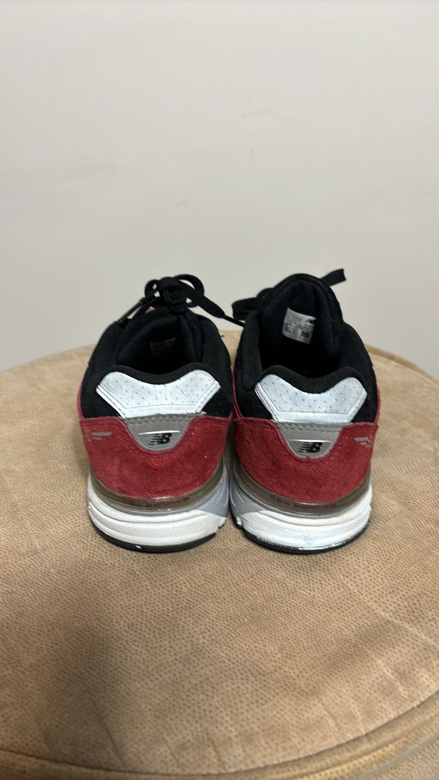New Balance New Balance 990v4 Dark Red KJ990R4G Size US 5.5 / EU 38 - 4 Thumbnail