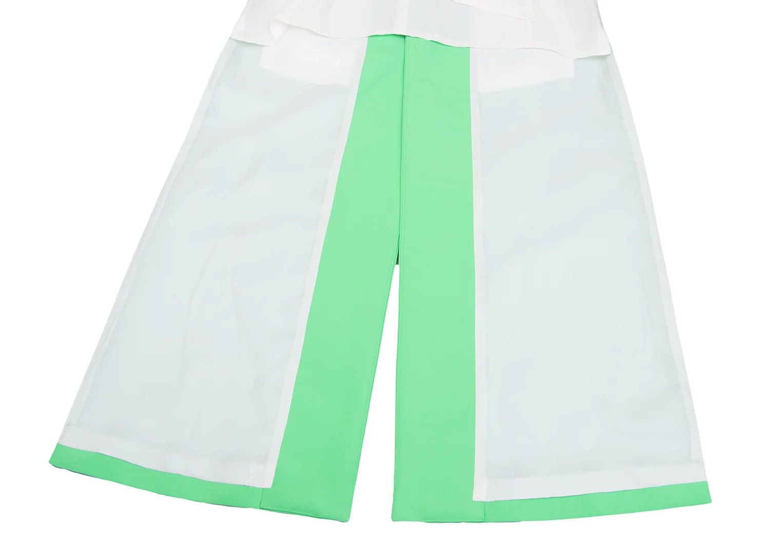 Comme des Garcons Homme Plus Long Vest in Mint Green Size L Size US L / EU 52-54 / 3 - 12 Thumbnail