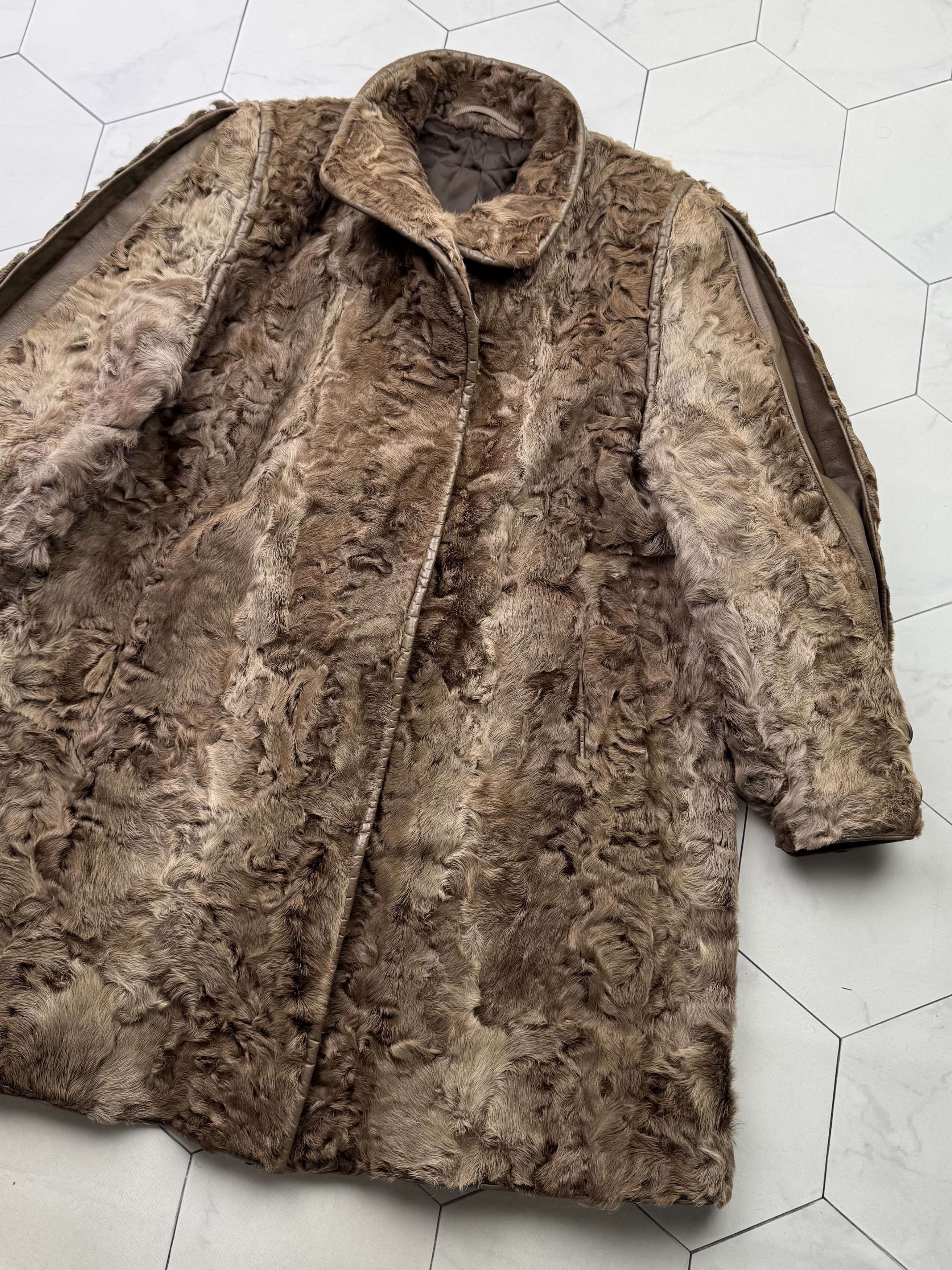 Japanese Brand Vintage Real Fur Coat E2D15 Size L / US 10 / IT 46 - 3 Thumbnail