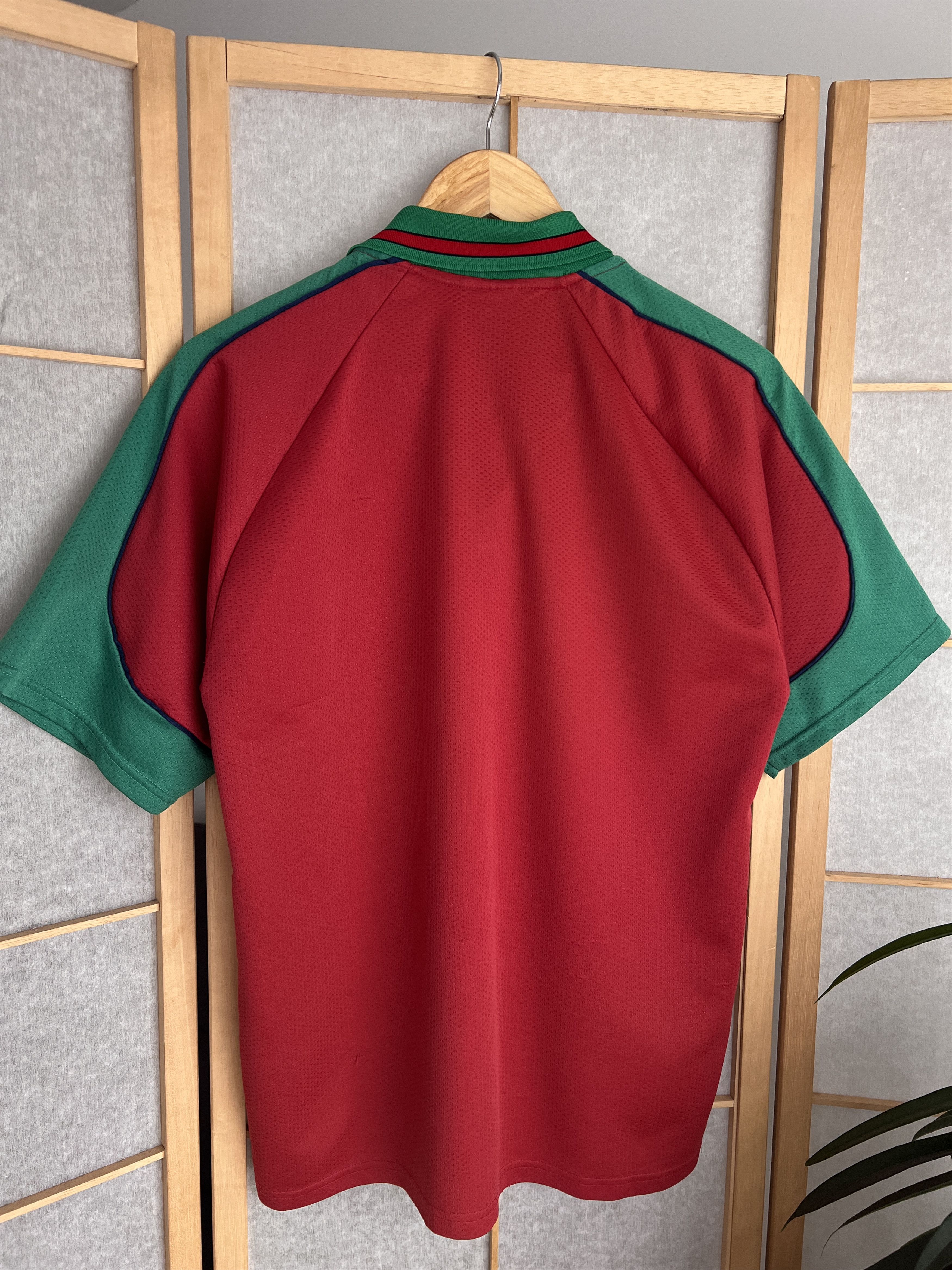 Vintage Rare! Olympic FC Portugal 1996 home football jersey soccer Size US M / EU 48-50 / 2 - 16 Thumbnail
